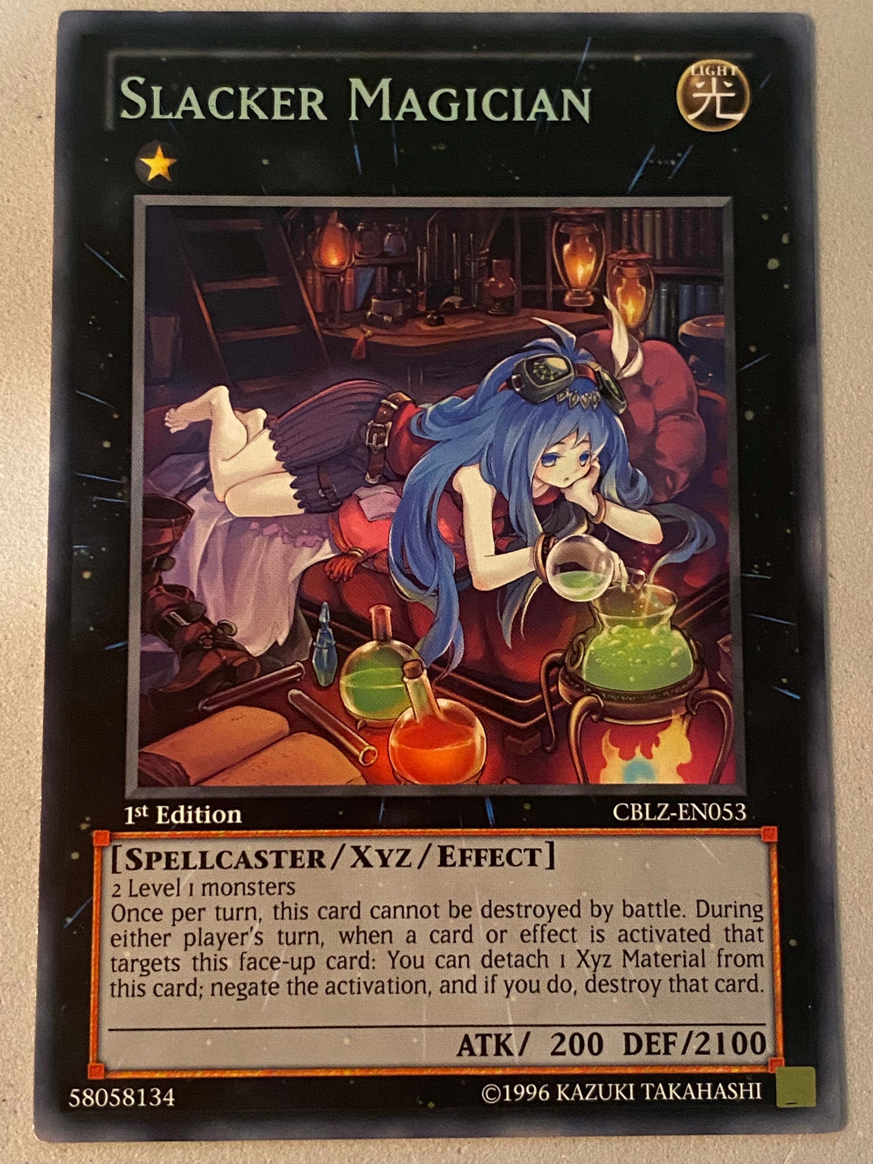 Slacker Magician CBLZEN053 Genesis TCG