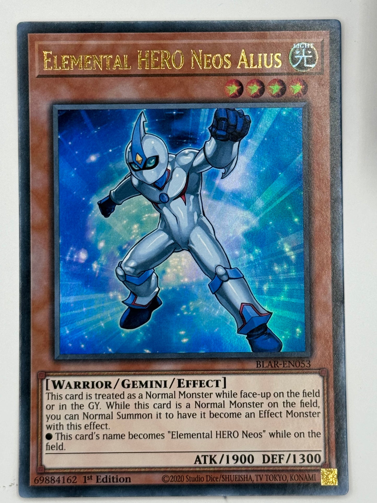 Elemental HERO Neos Alius BLAR-EN053