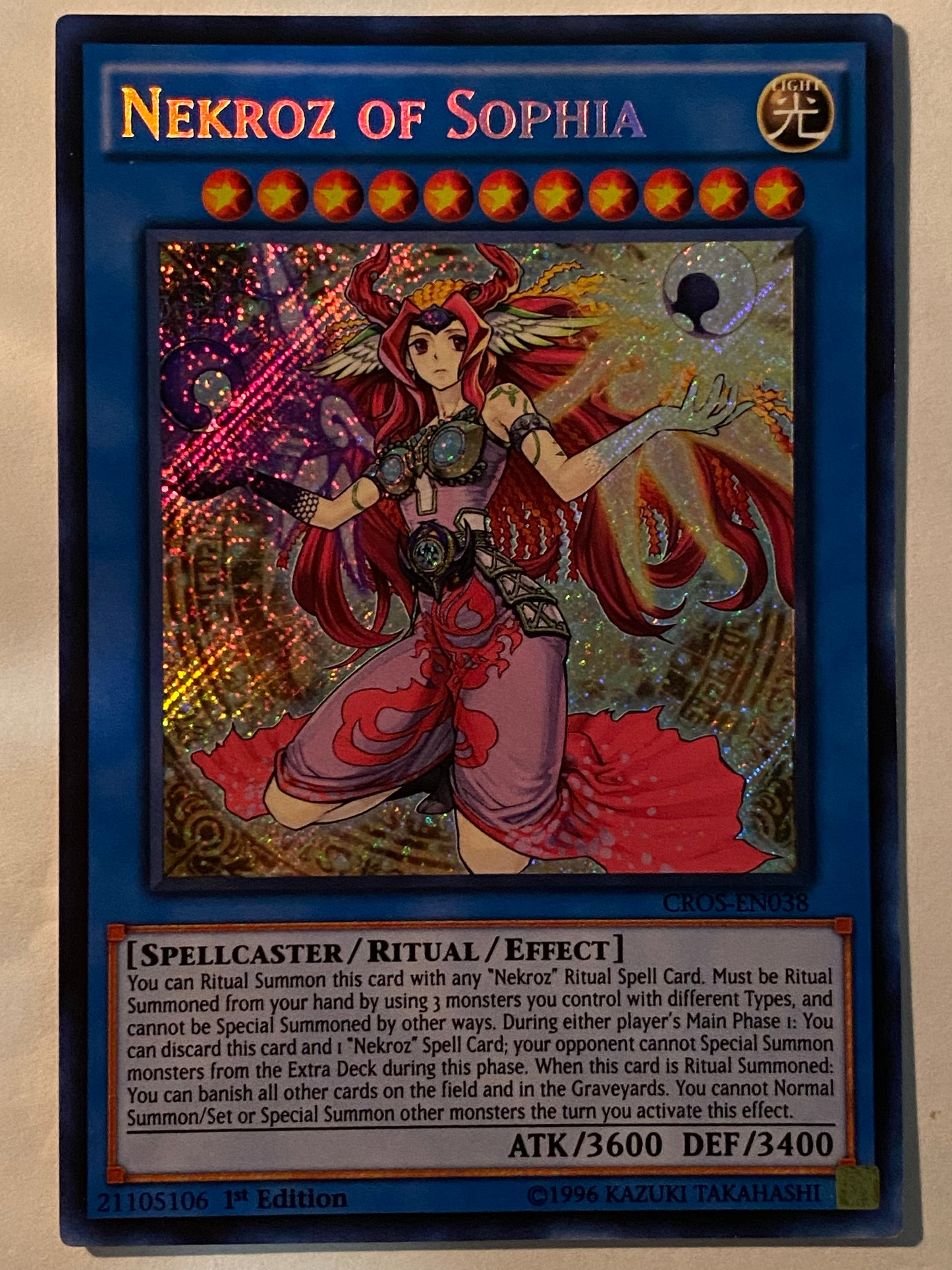 Nekroz Of Sophia CROS-EN038