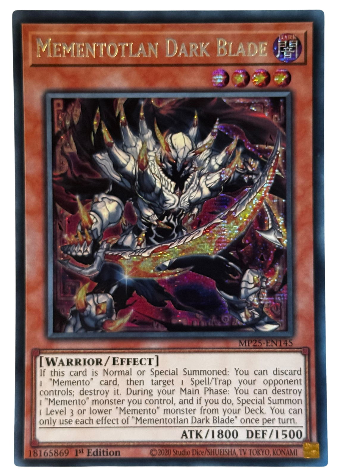 Mementotlan Dark Blade MP25-EN145