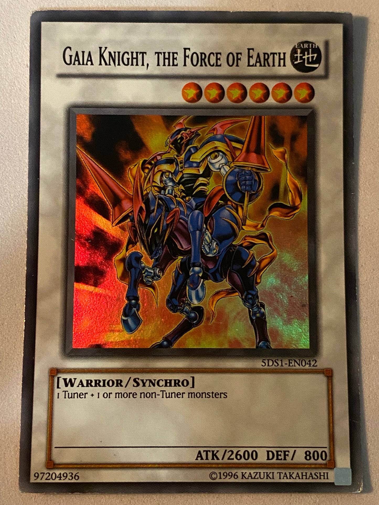 Gaia Knight, The Force Of Earth 5DS1-EN042