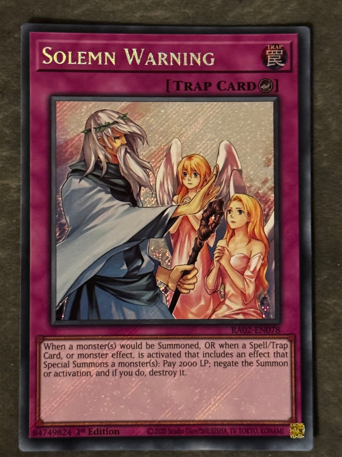 Solemn Warning RA02-EN078