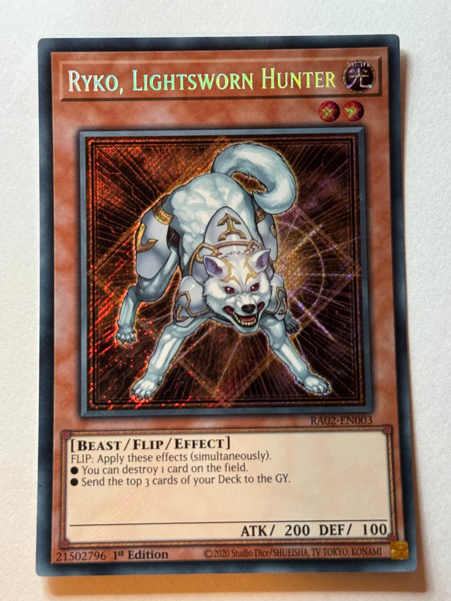 Ryko, Lightsworn Hunter RA02-EN003