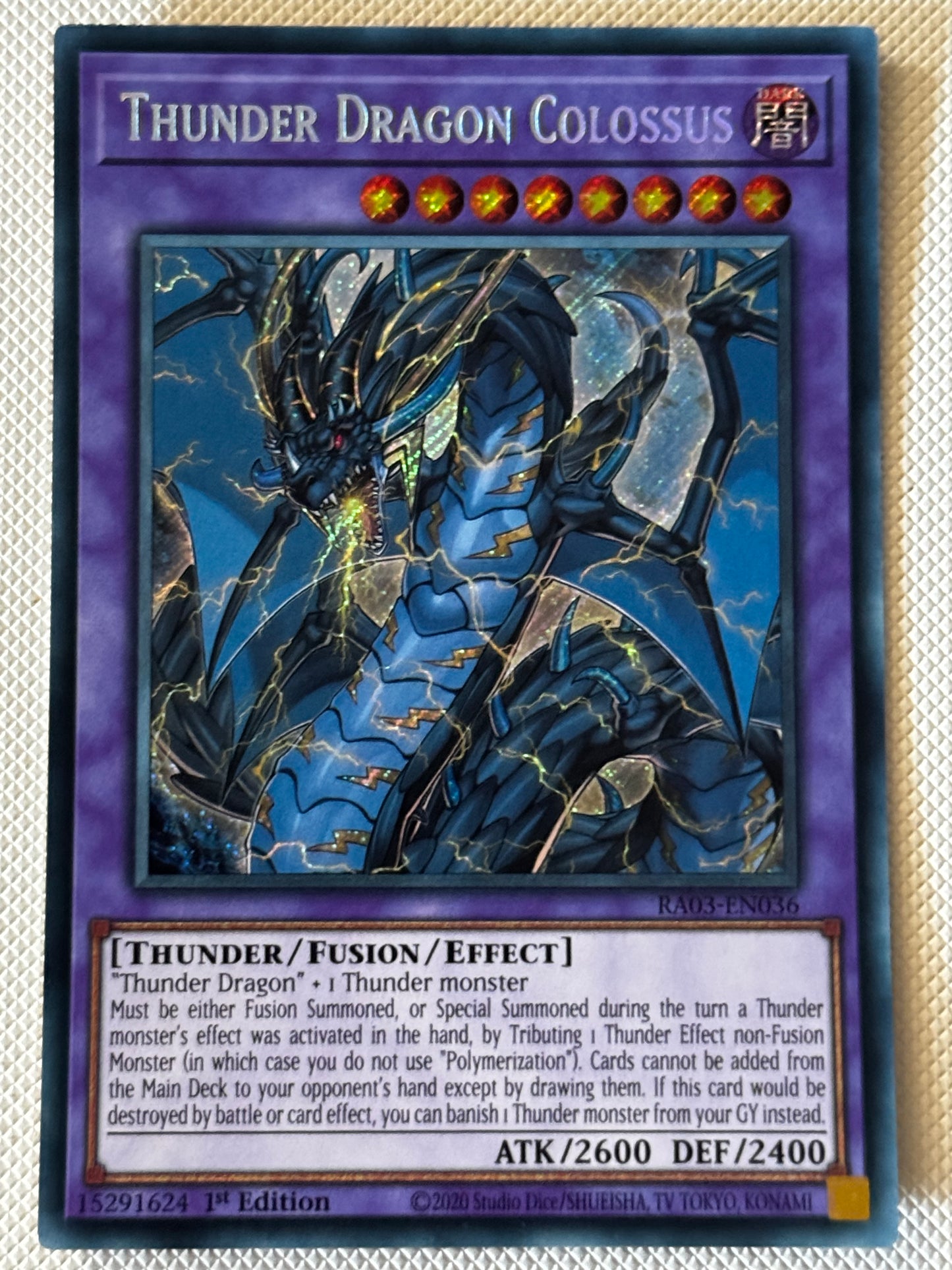 Thunder Dragon Colossus RA03-EN036