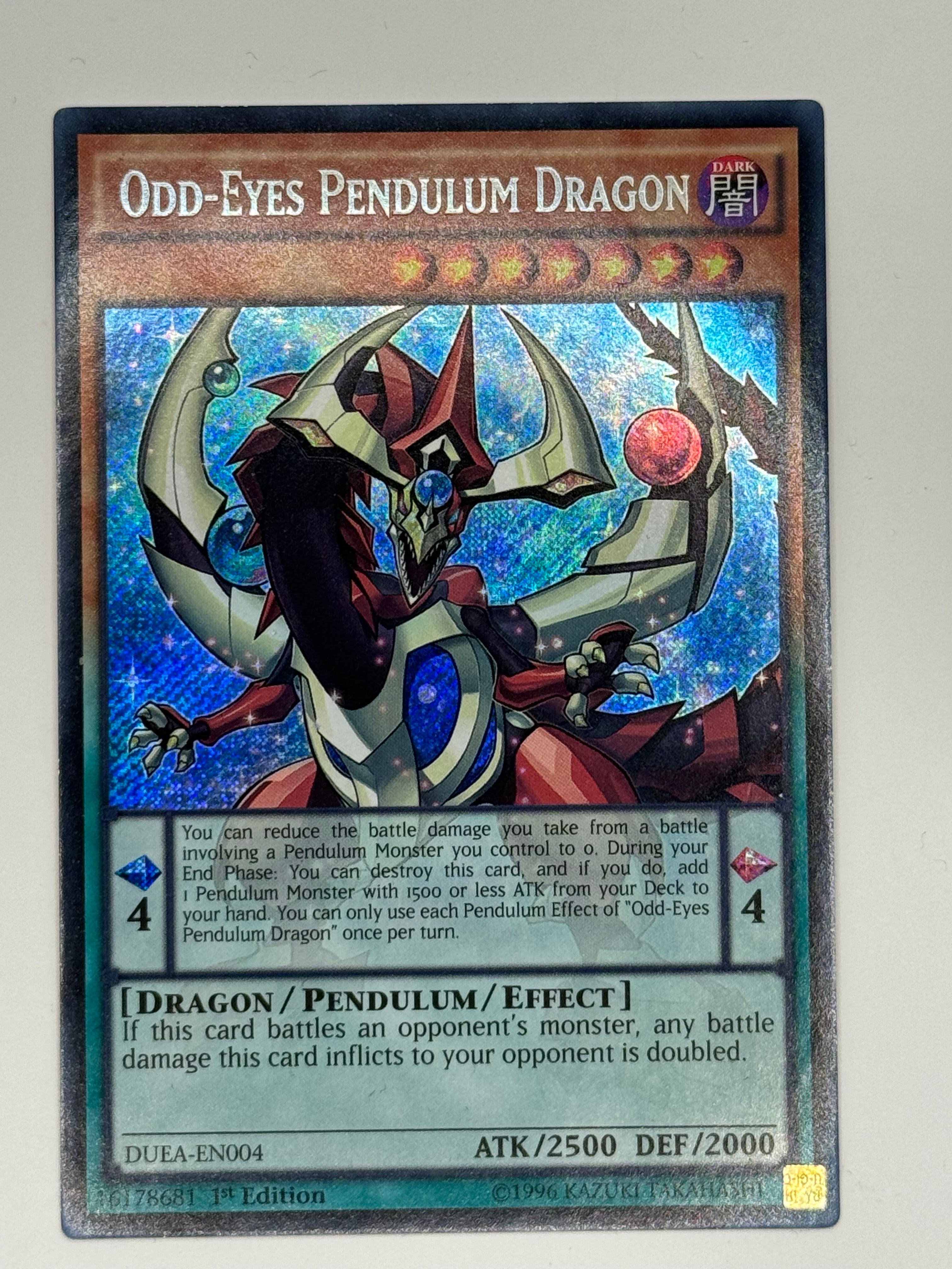 Odd-Eyes Pendulum Dragon DUEA-EN004 Genesis TCG Odd-Eyes Pendulum Dragon DUEA-EN004 Genesis TCG