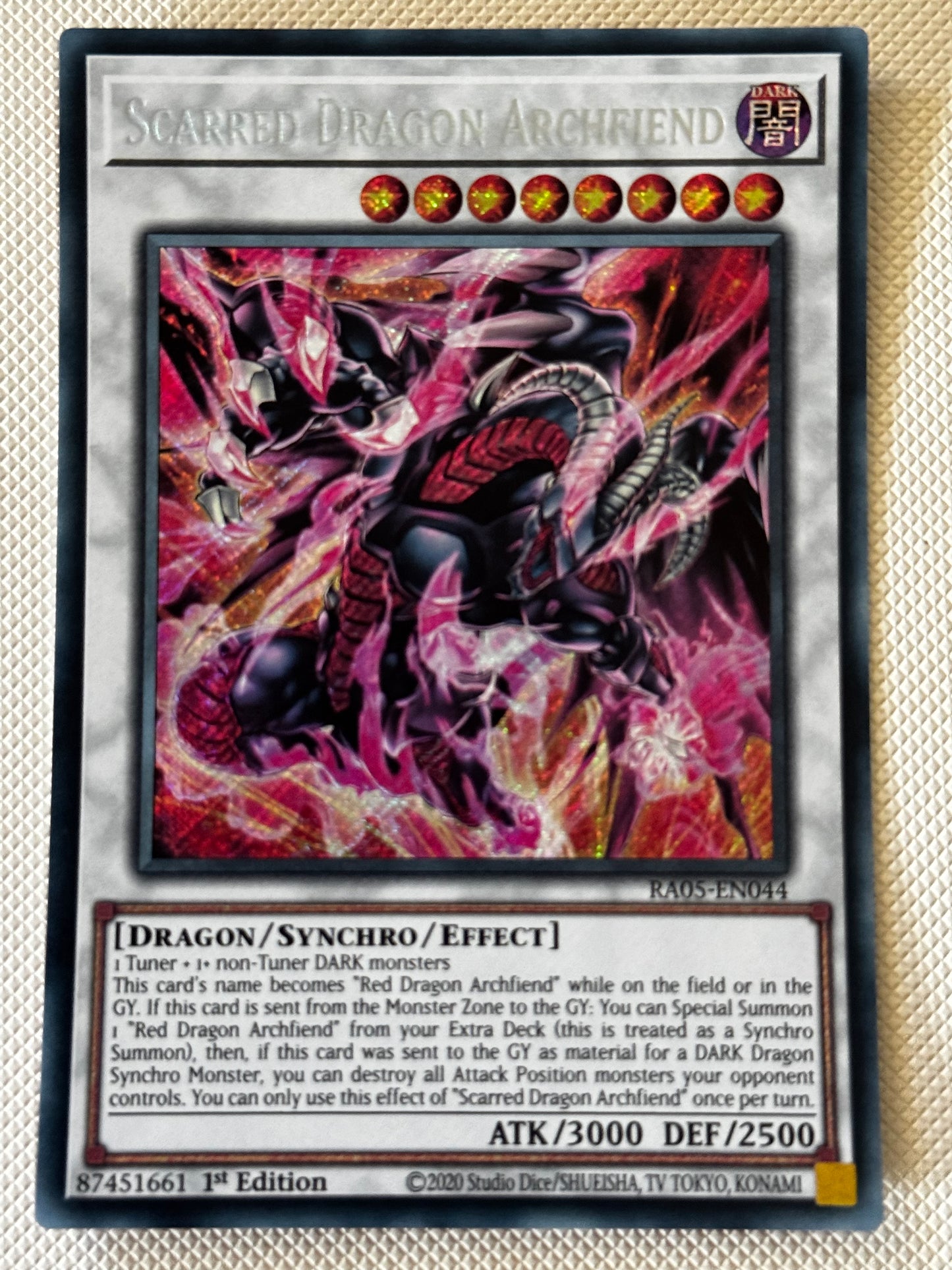 Scarred Dragon Archfiend RA05-EN044