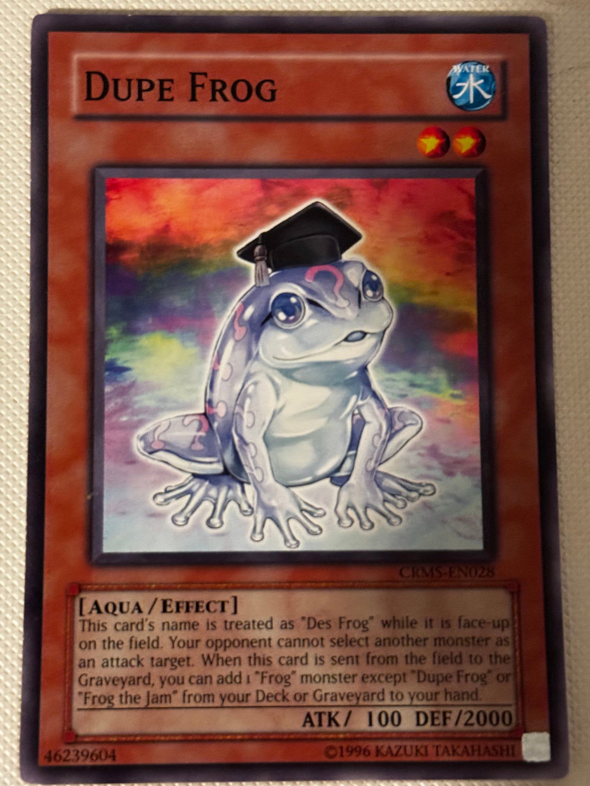 Dupe Frog CRMS-EN028