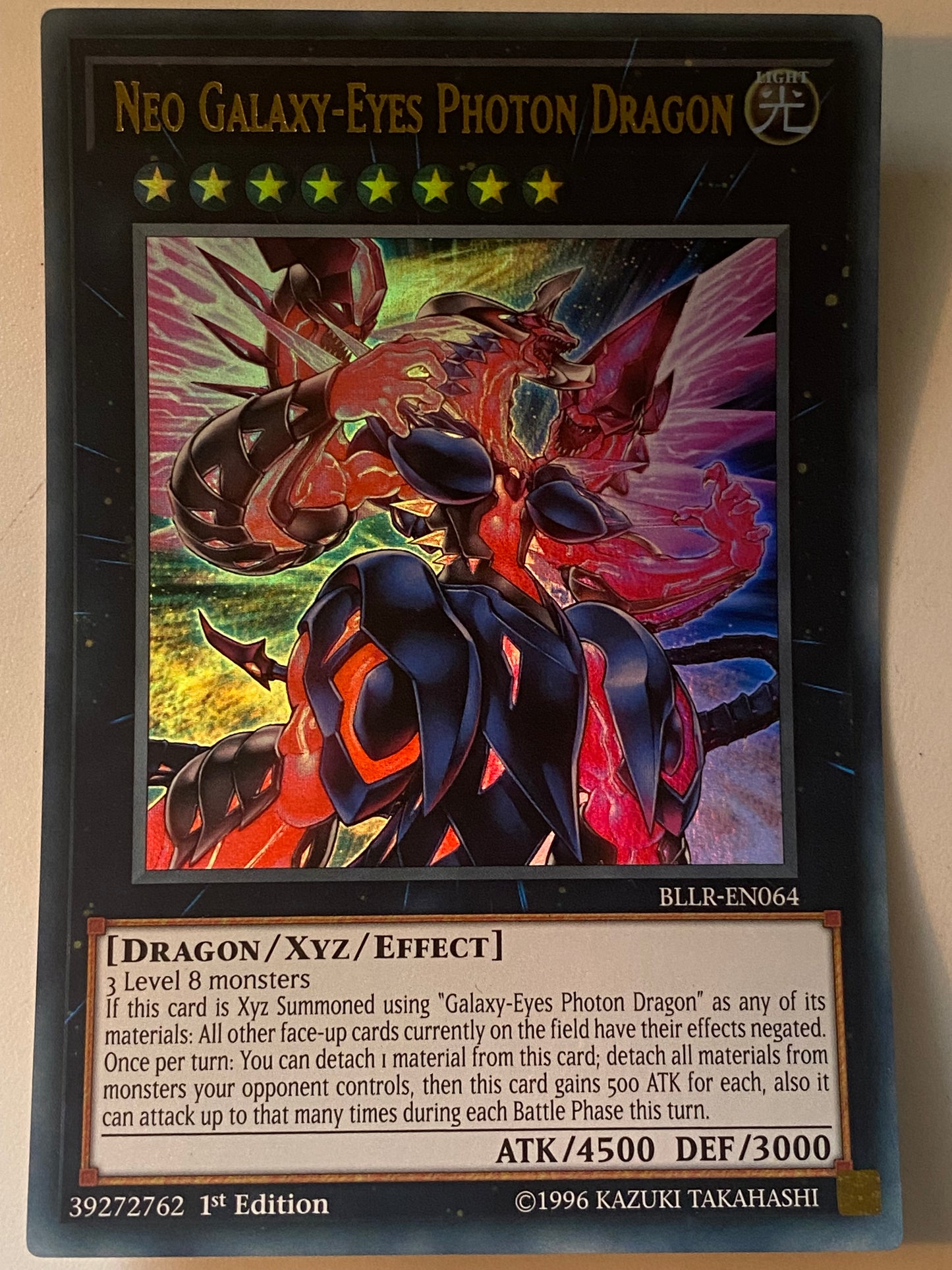 Neo Galaxy-Eyes Photon Dragon BLLR-EN064