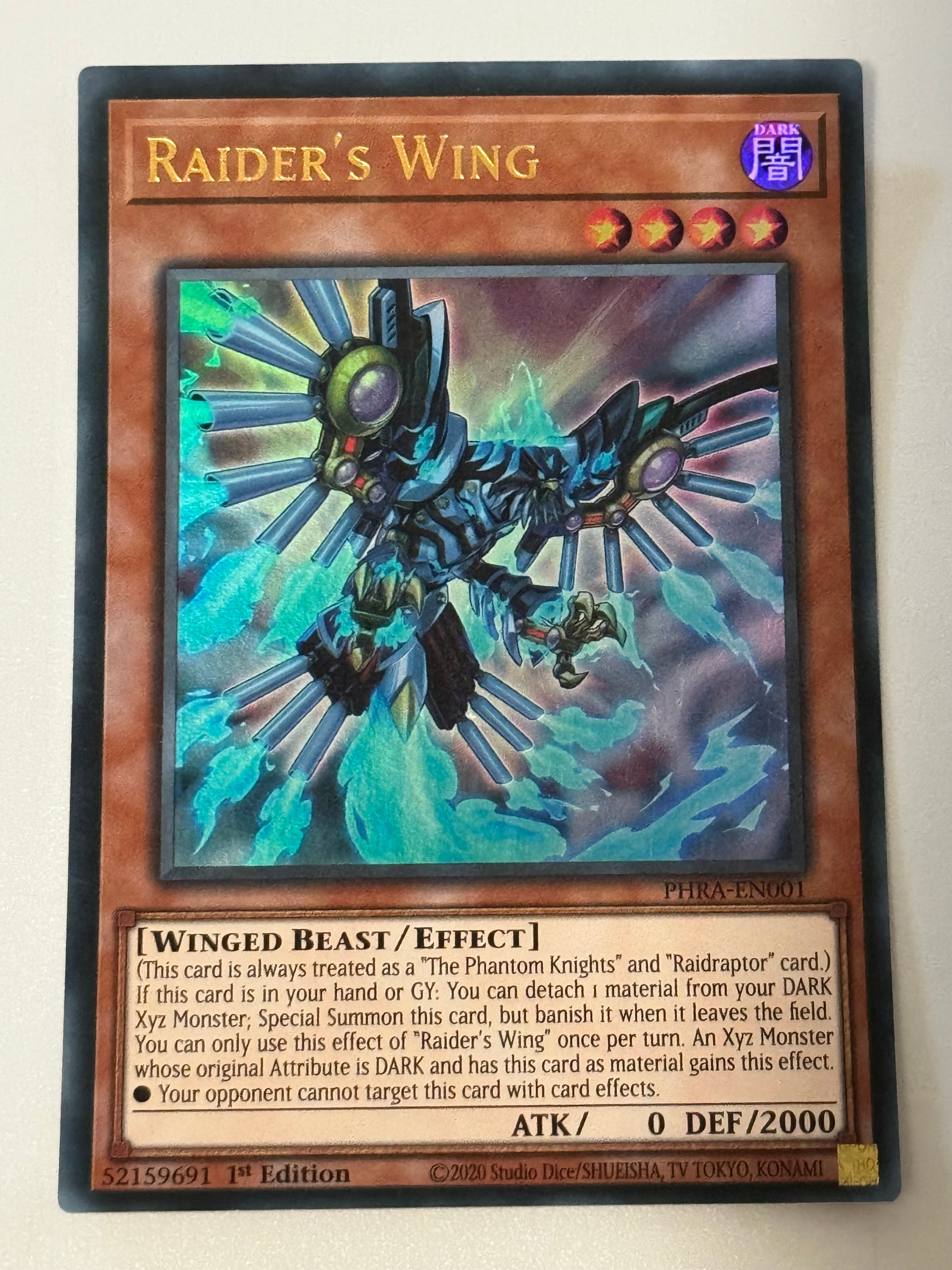raiders wing yugioh card Amazon.com: YuGiOh : WIRA-EN028 1st Ed Rank-Up-Magic Soul Shave Force Super  Rare Card