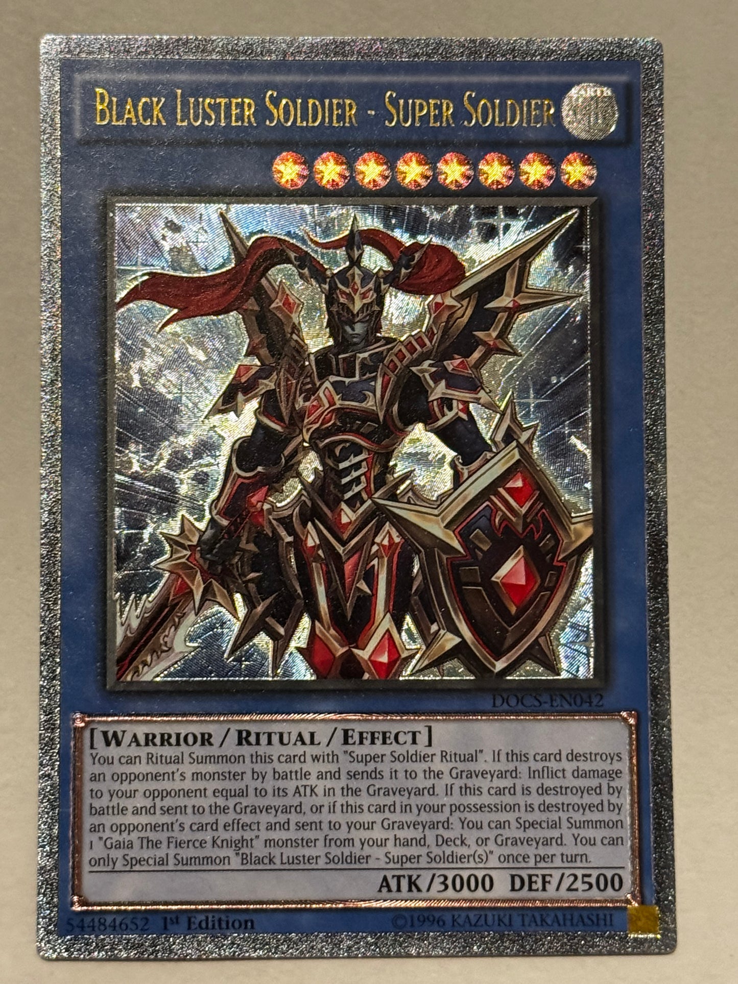 Black Luster Soldier - Super Soldier DOCS-EN042