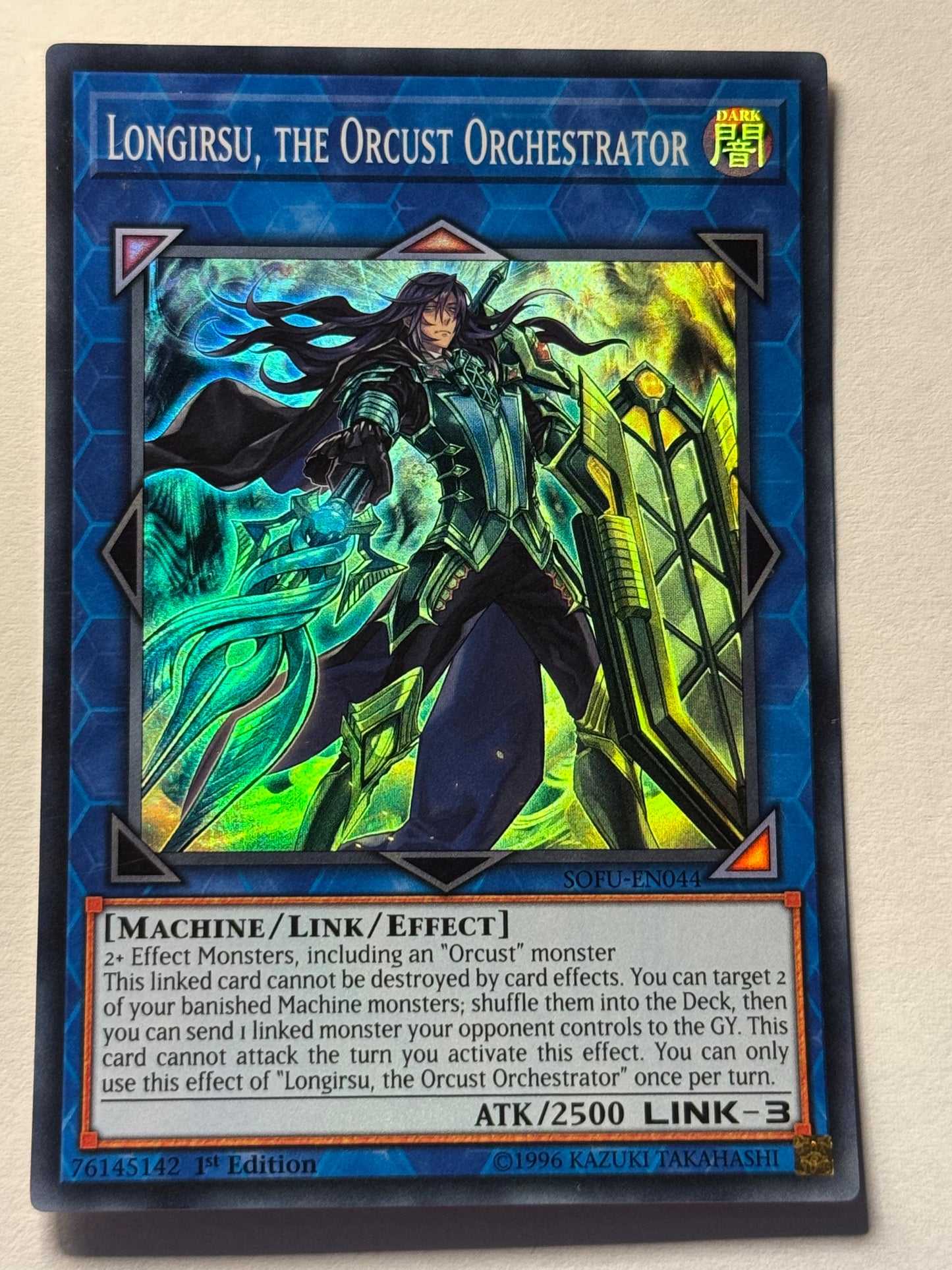 Longirsu, The Orcust Orchestrator SOFU-EN044