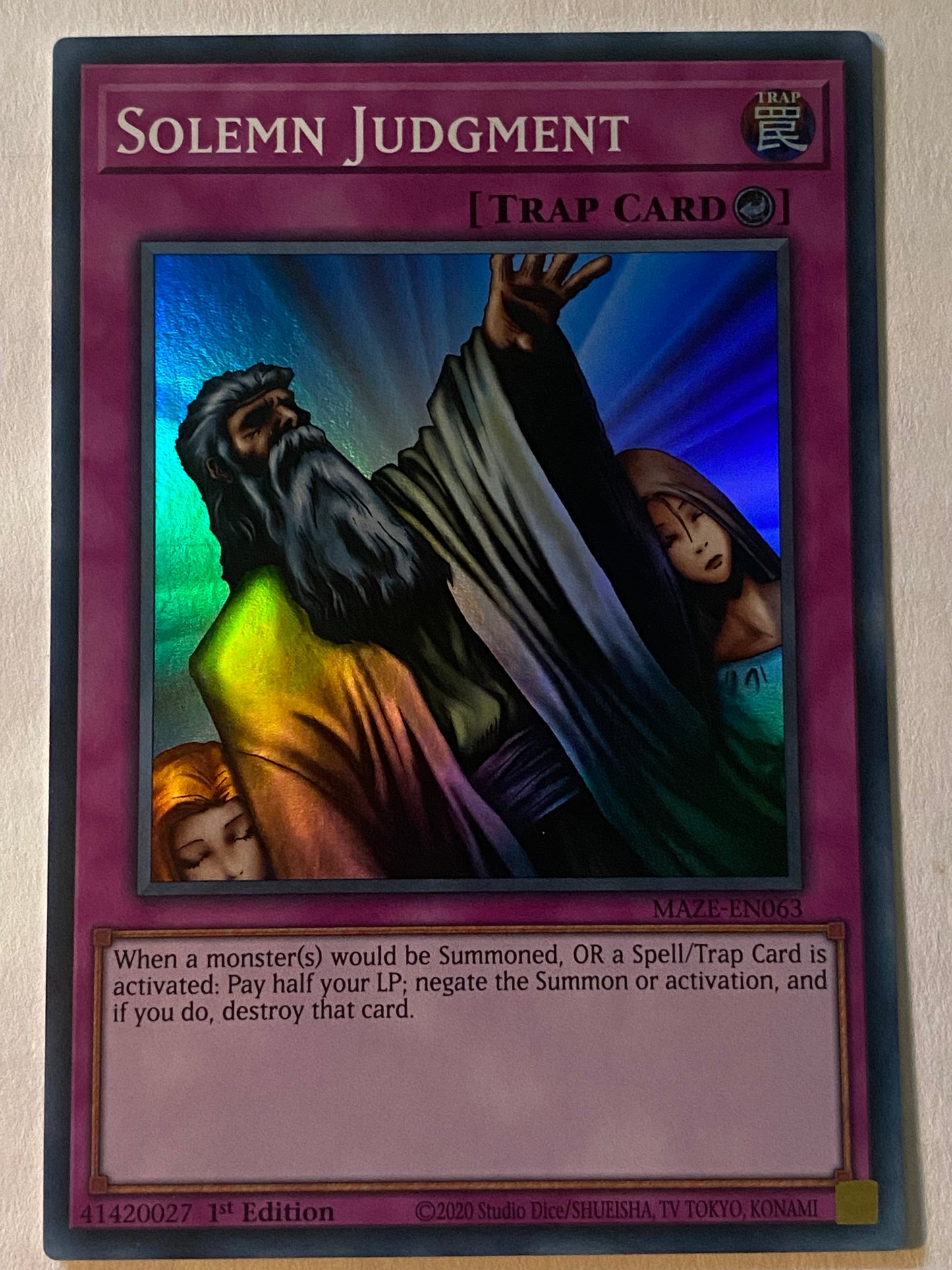 Solemn Judgment MAZE-EN063