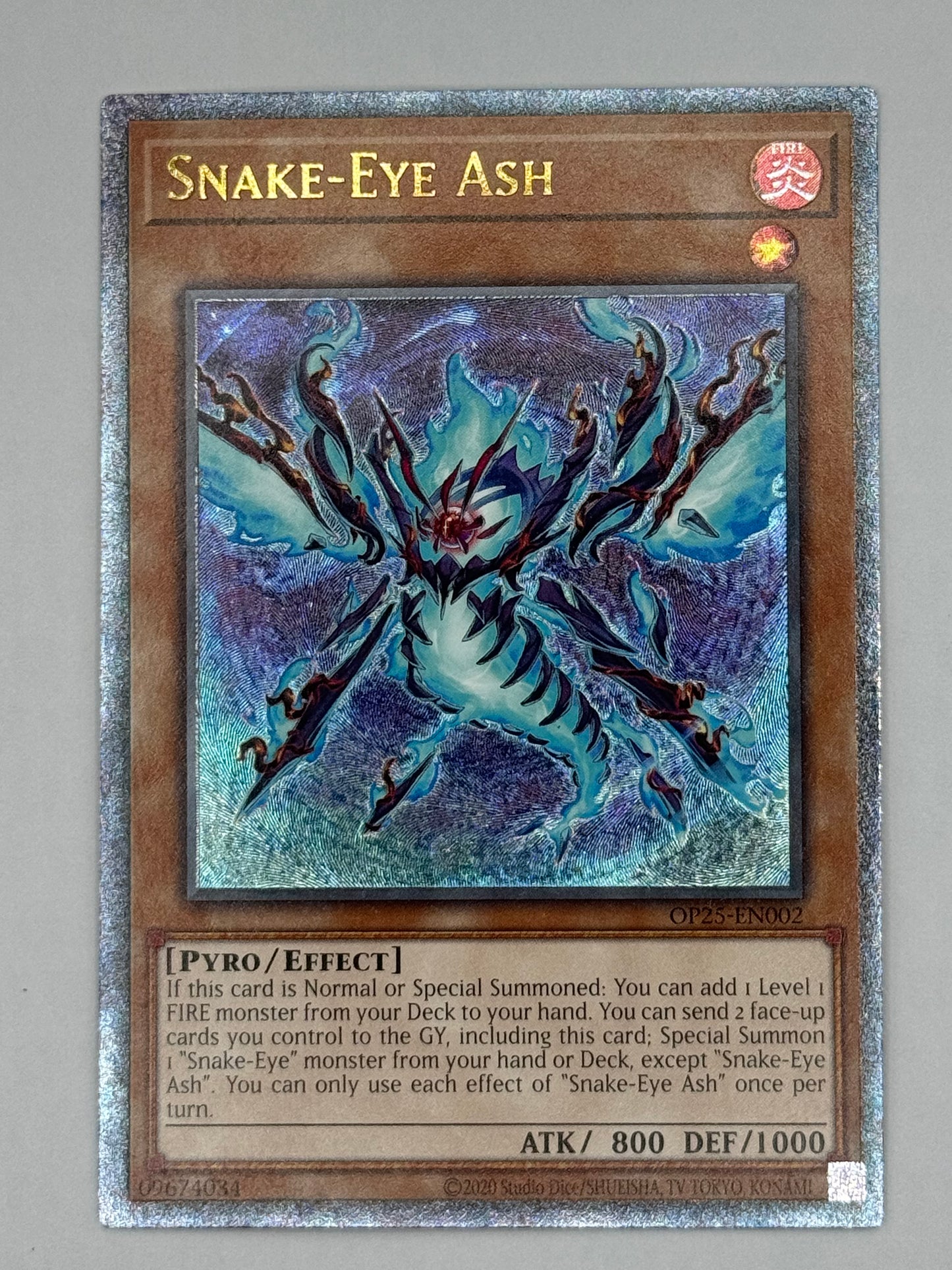 Snake-Eye Ash OP25-EN002