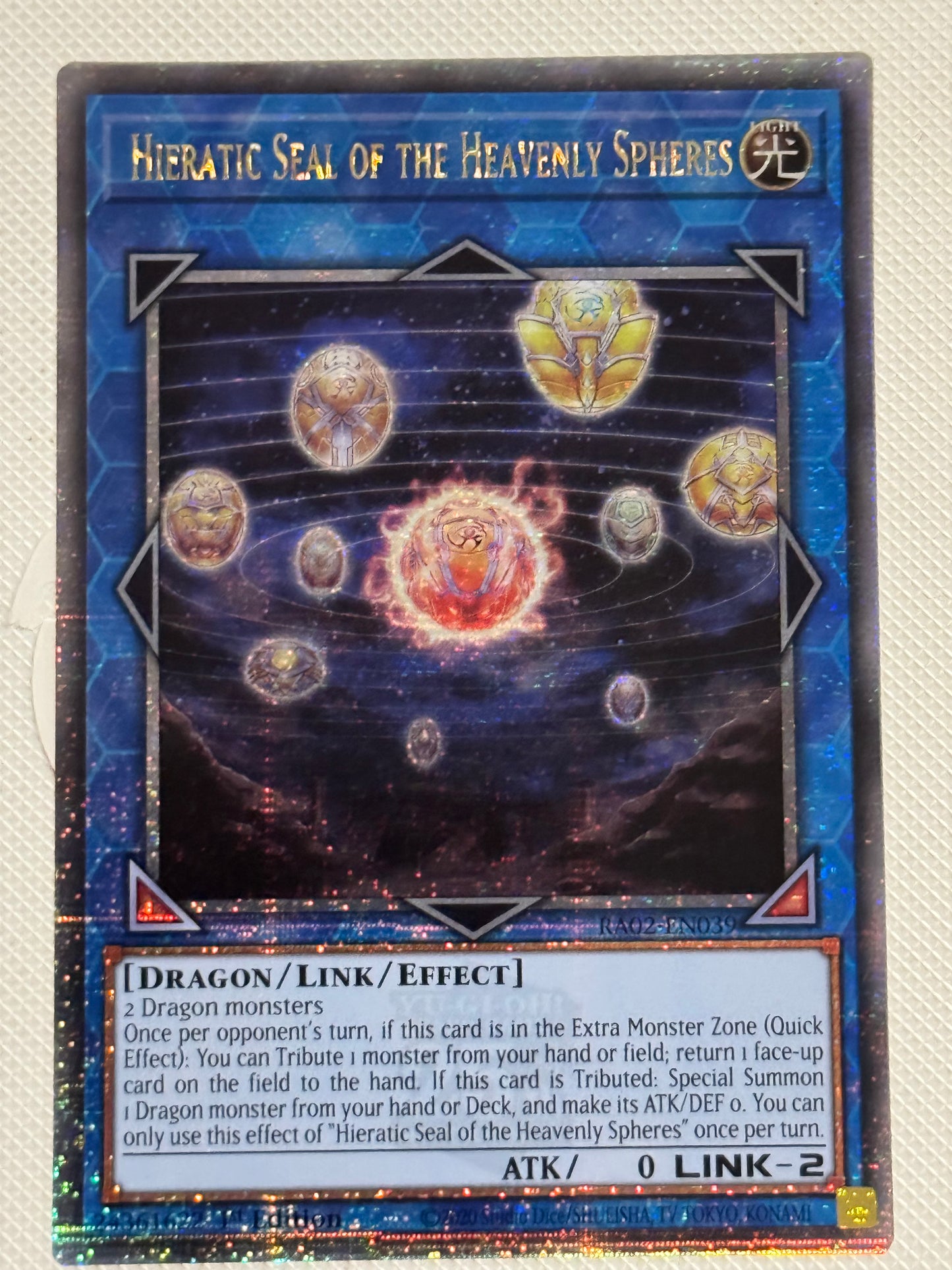 Hieratic Seals Of The Heavenly Spheres RA02-EN039