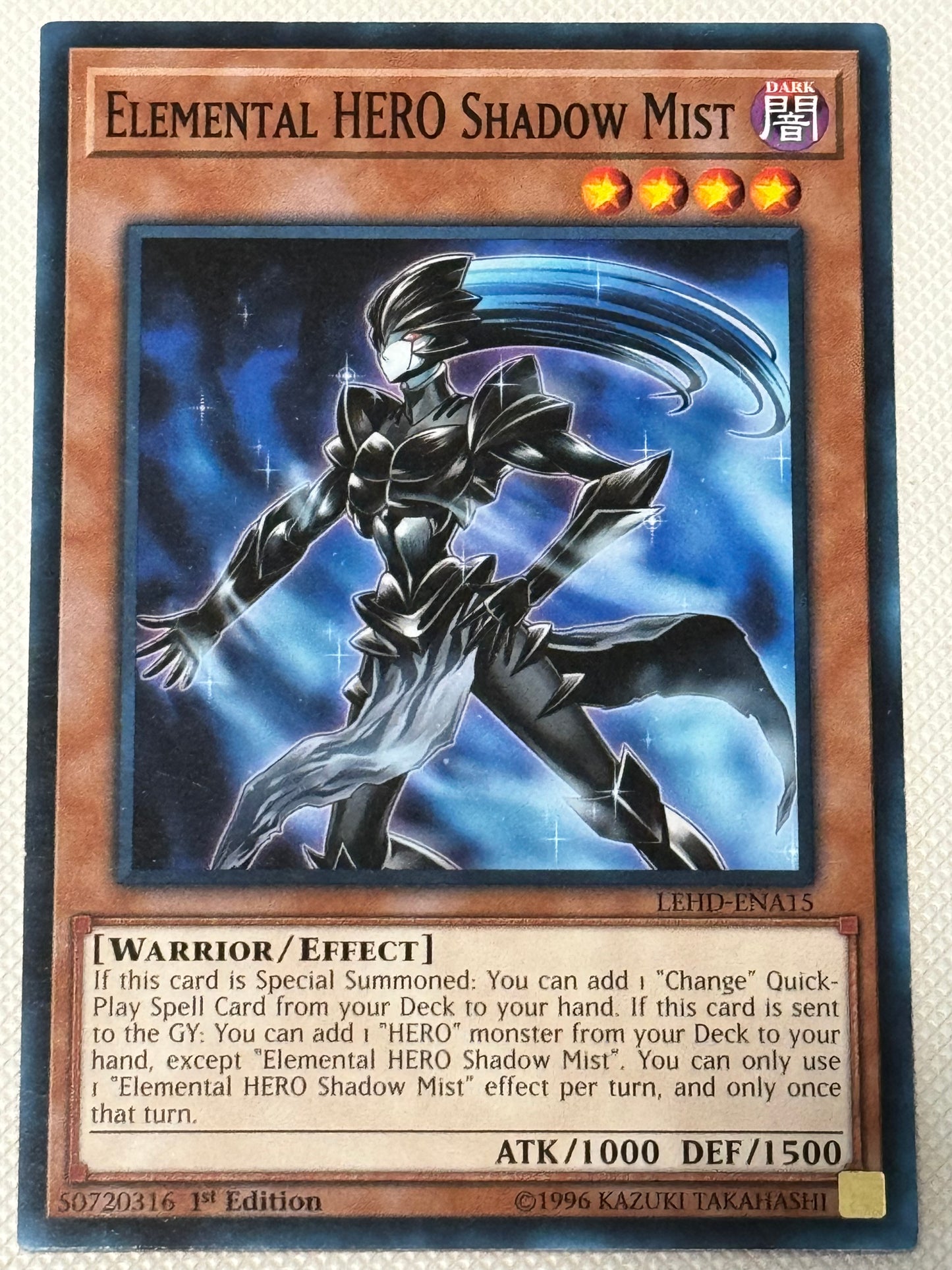 Elemental HERO Shadow Mist LEHD-ENA15