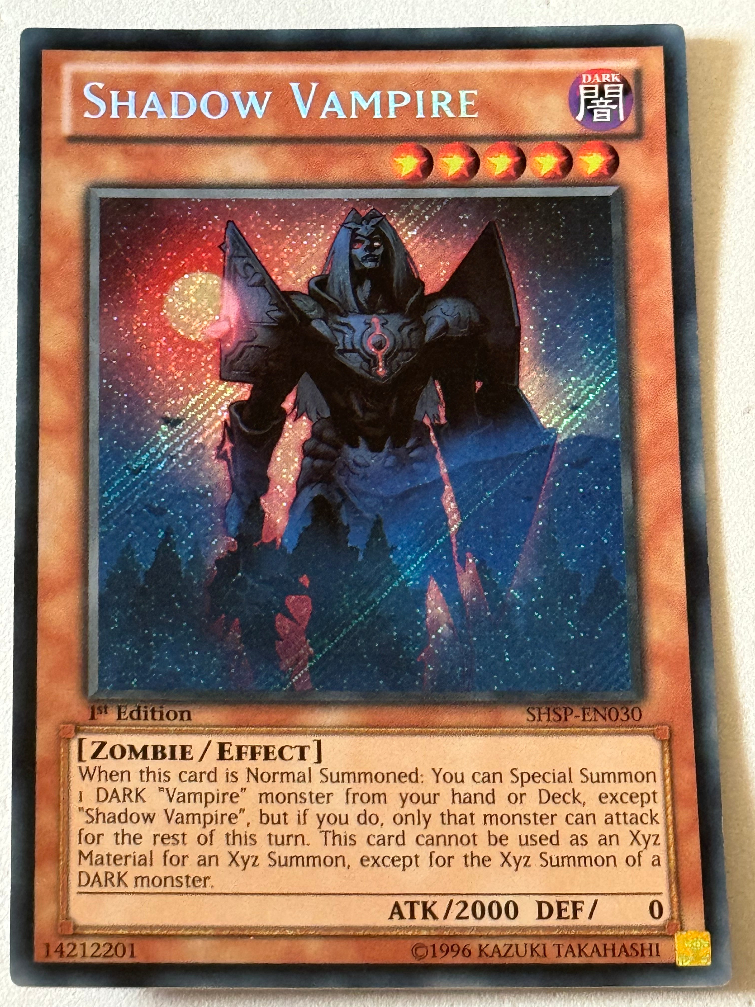 Shadow Vampire SHSP-EN030 Genesis TCG Shadow Vampire SHSP-EN030 Genesis TCG