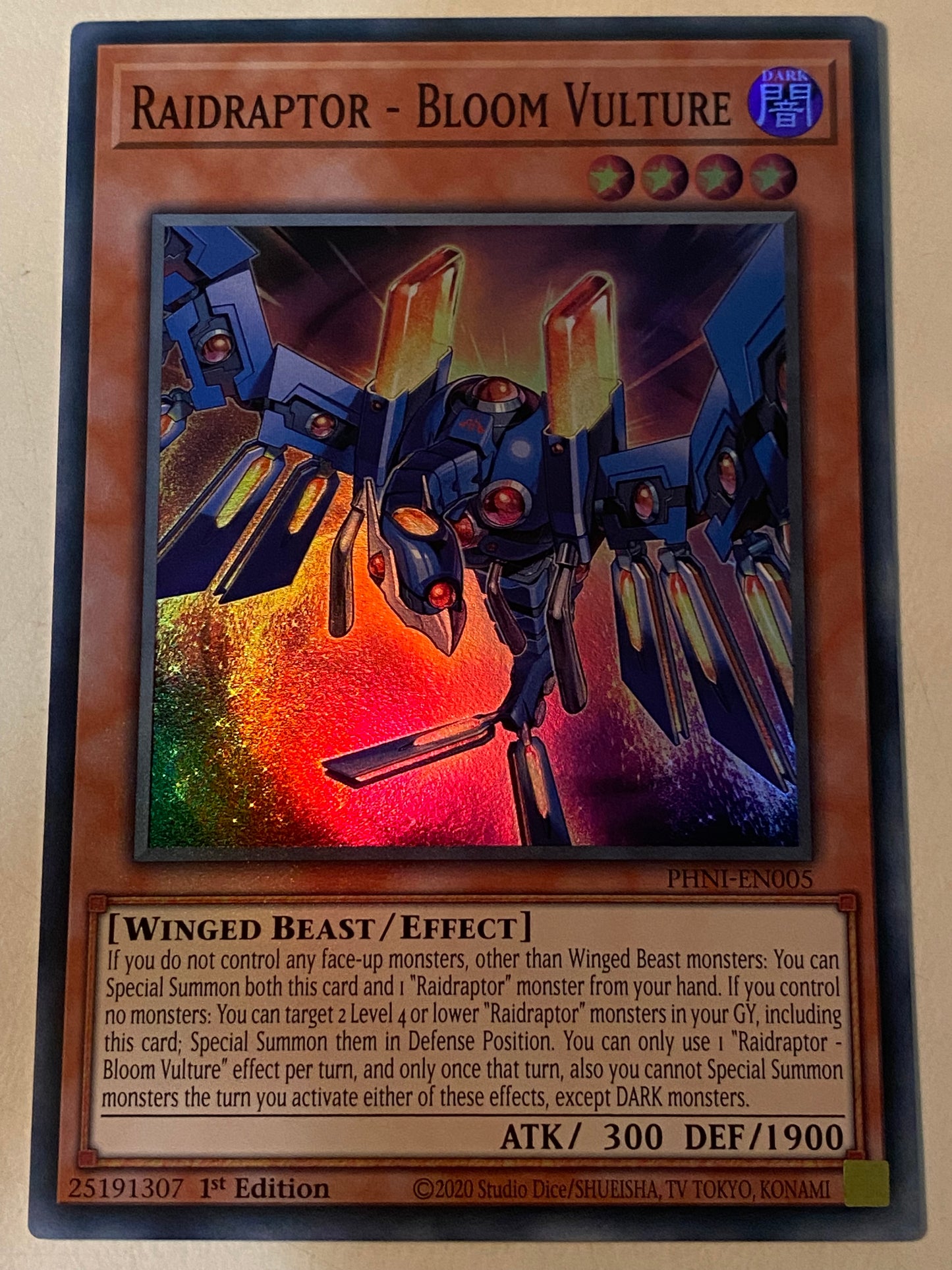 Raidraptor - Bloom Vulture PHNI-EN005