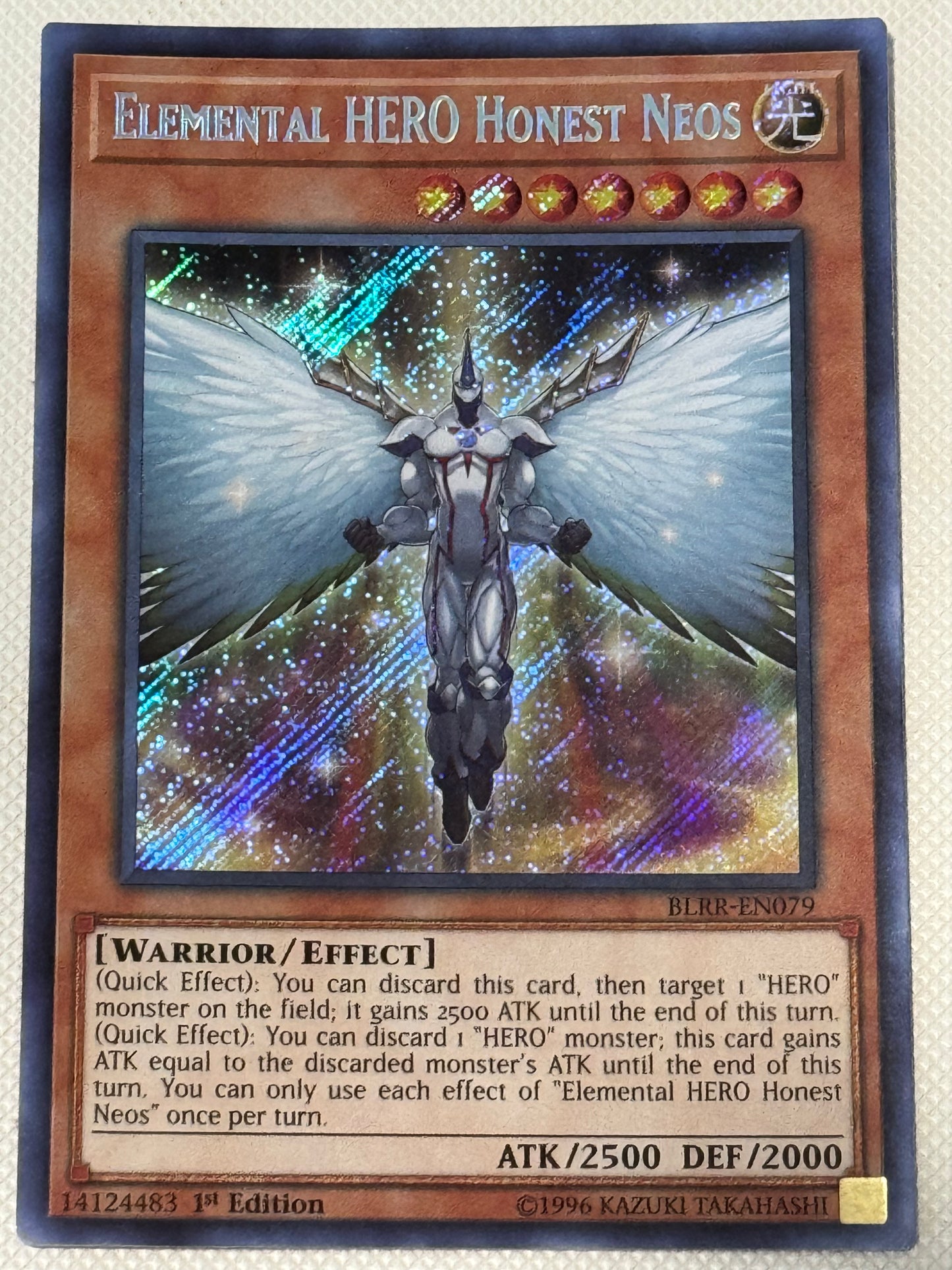 Elemental HERO Honest Neos BLRR-EN079