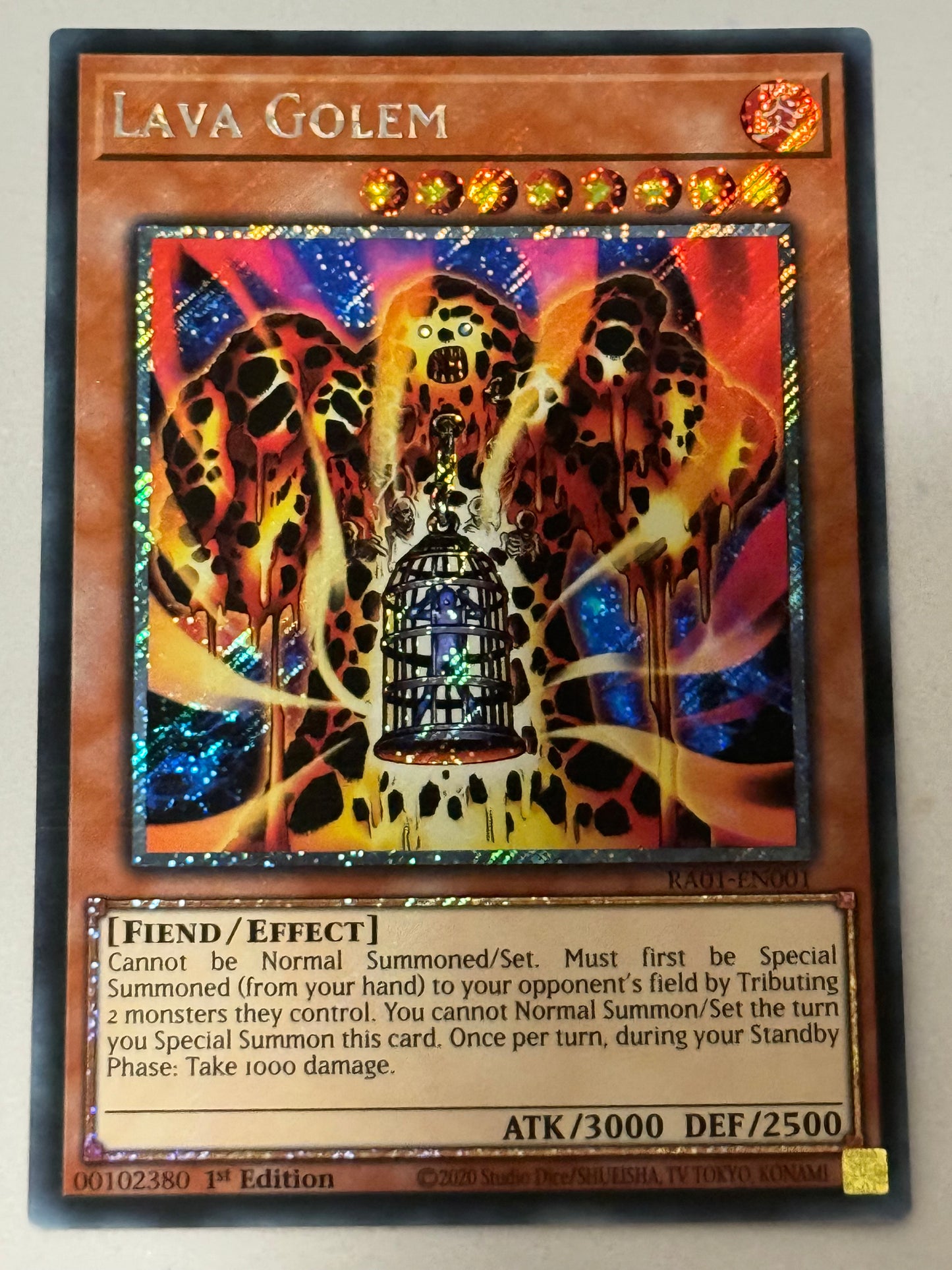 Lava Golem RA01-EN001