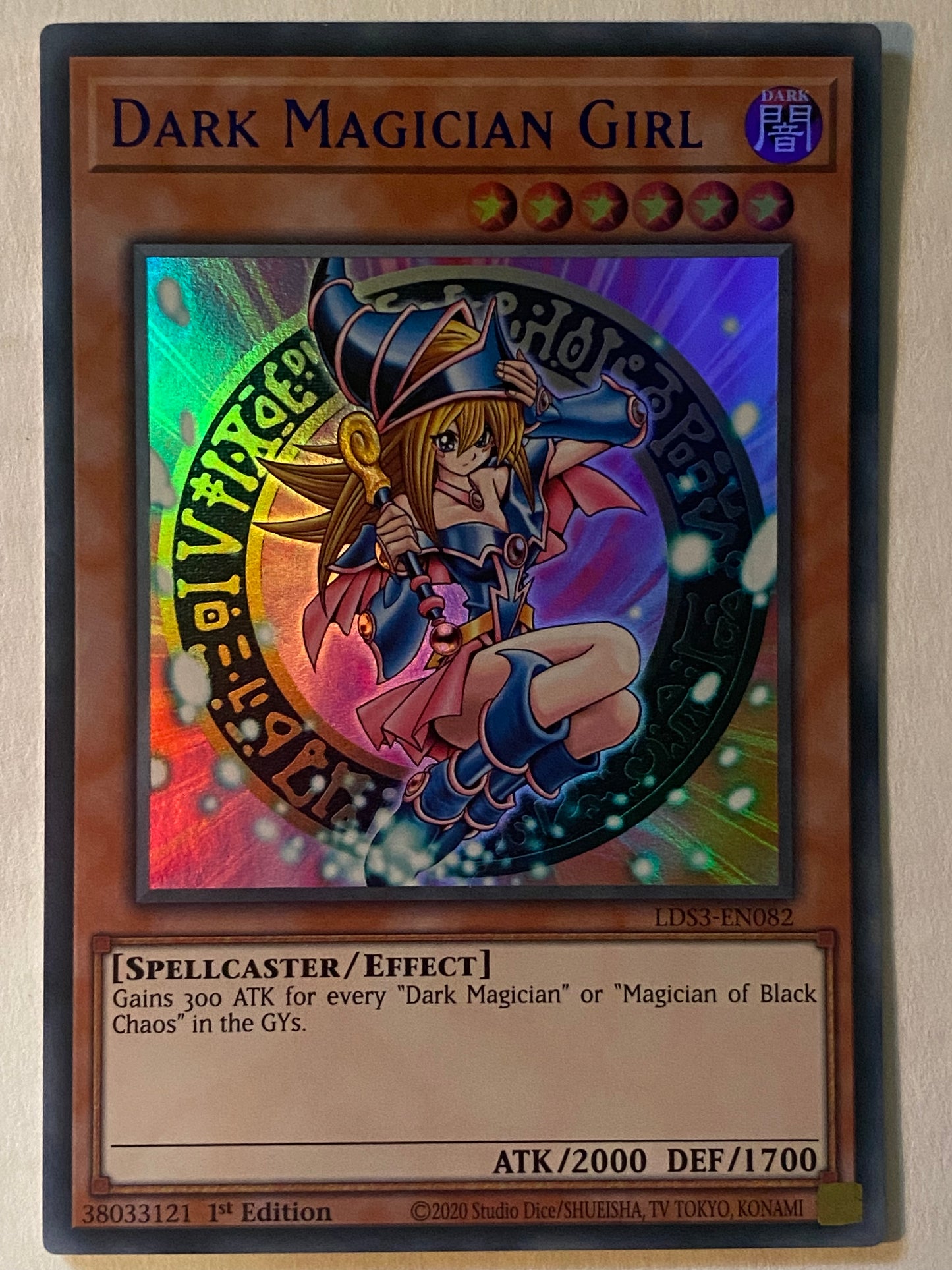 Dark Magician Girl LDS3-EN082