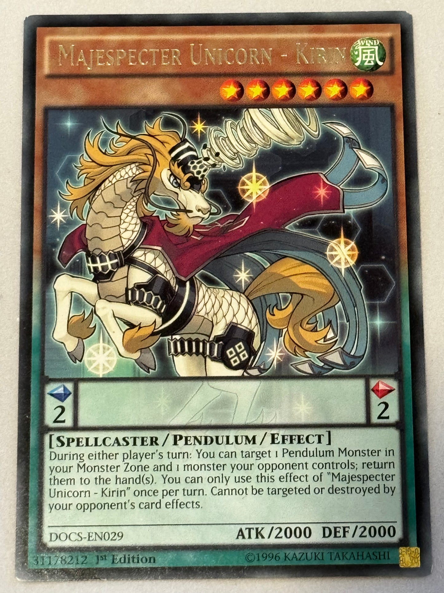 Majespecter Unicorn - Kirin DOCS-EN029