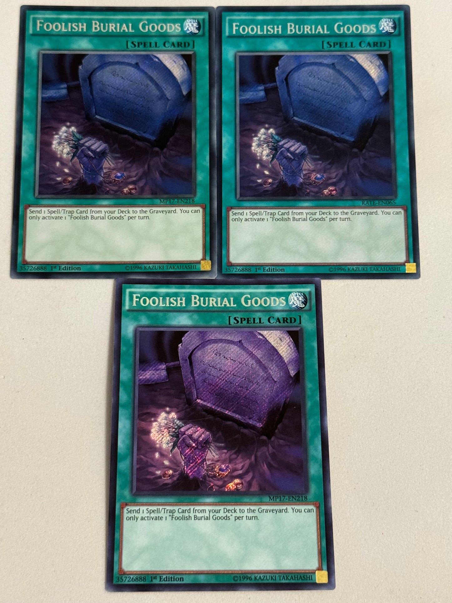 Foolish Burial Goods Mixed Playset