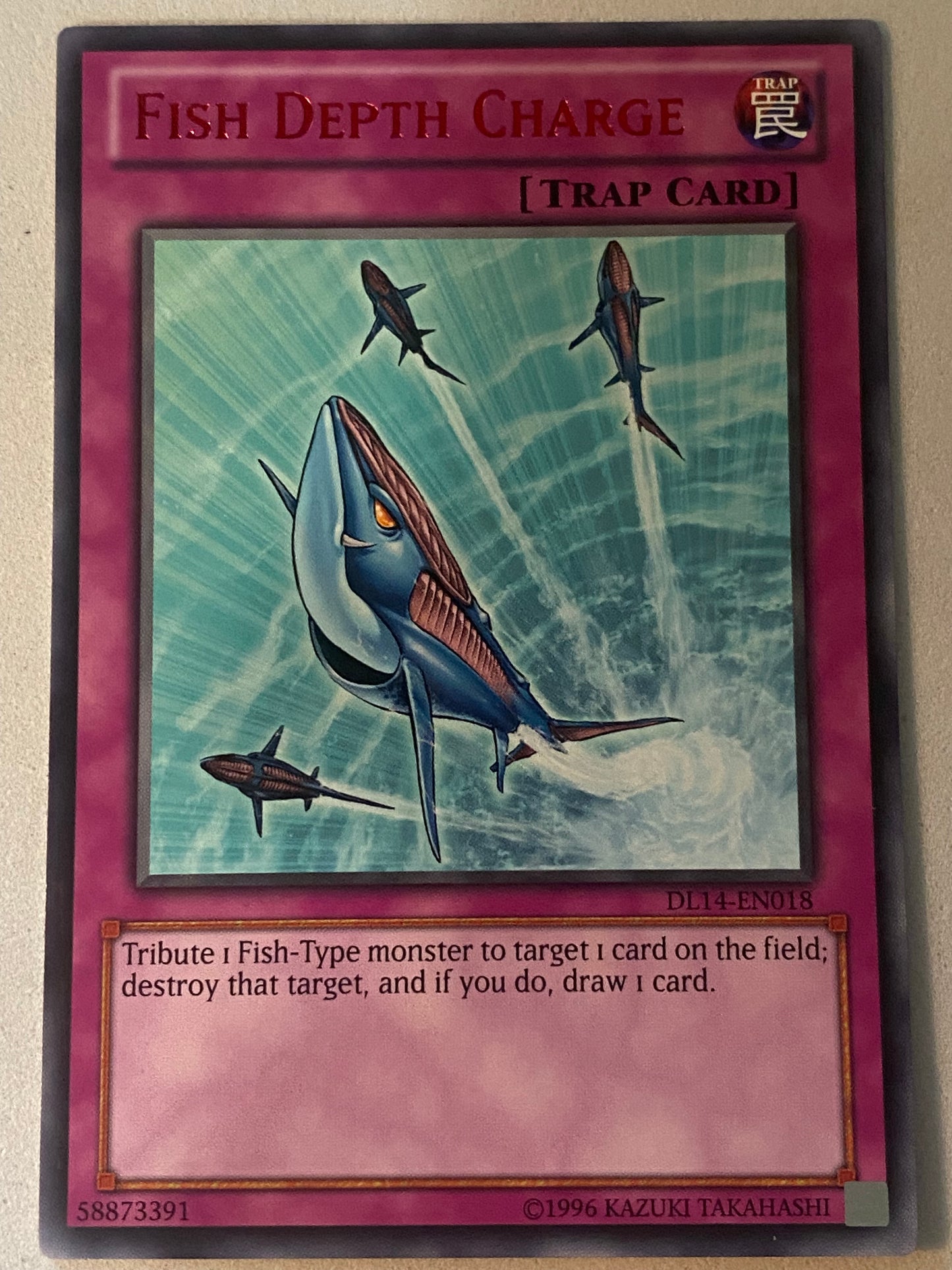 Fish Depth Charge DL14-EN018