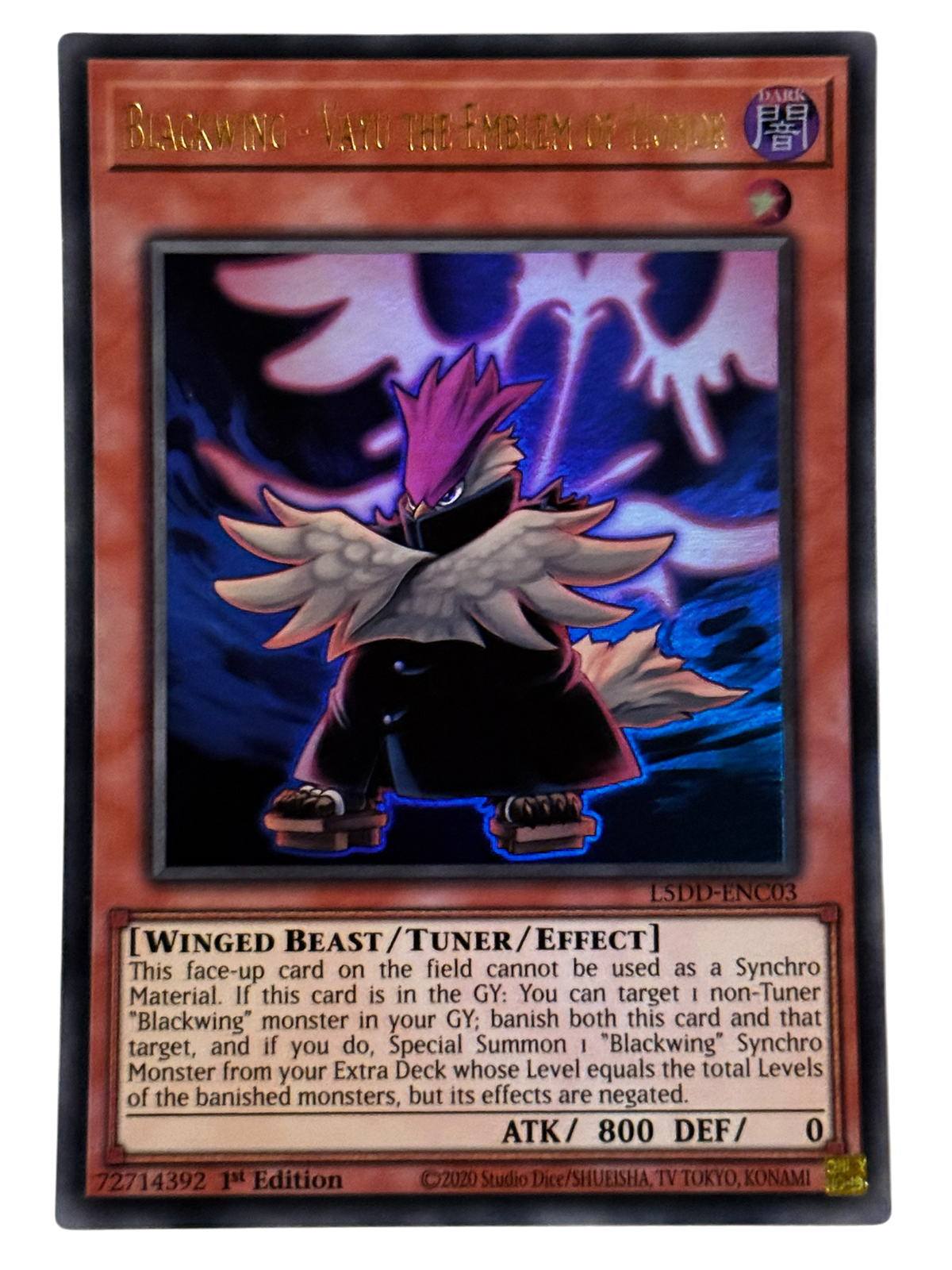 Blackwing - Vayu The Emblem Of Honor L5DD-ENC03