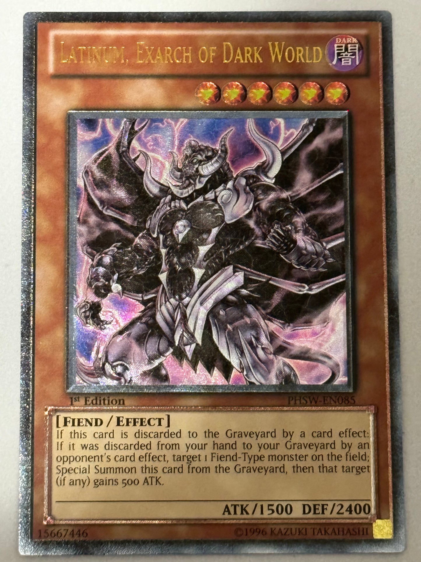 Latinum, Exarch Of The Dark World PHSW-EN085