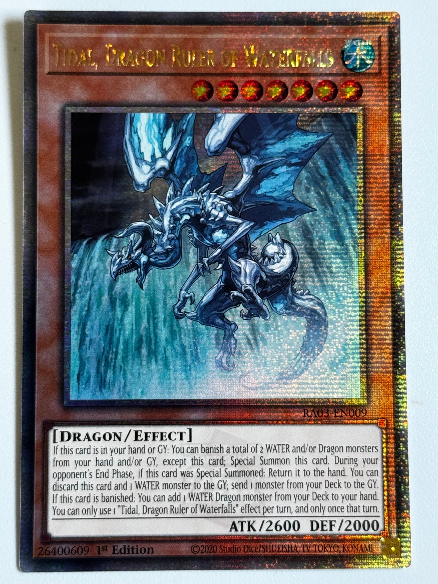 Tidal, Dragon Ruler Of Waterfalls RA03-EN009