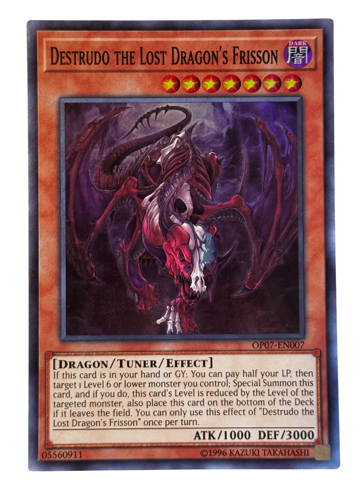 Destrudo The Lost Dragons Frisson OP07-EN007