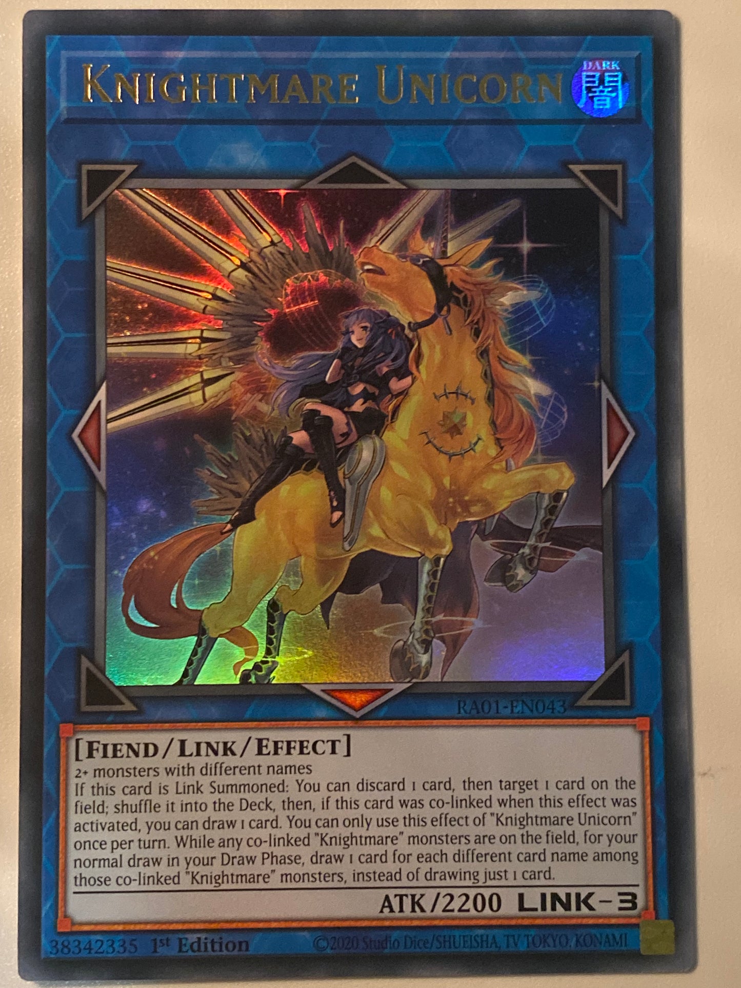 Knightmare Unicorn RA01-EN043