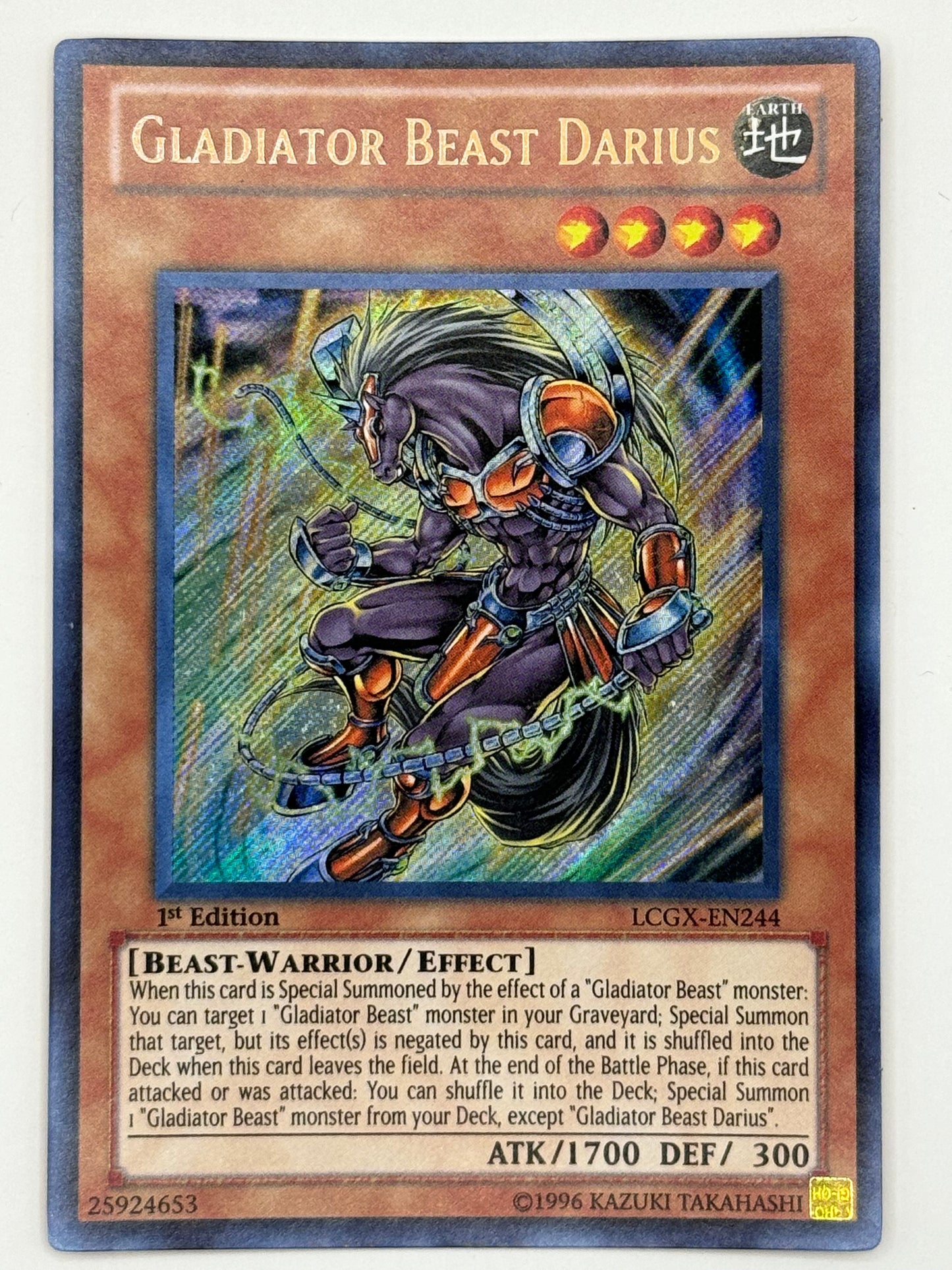 Gladiator Beast Darius LCGX-EN244