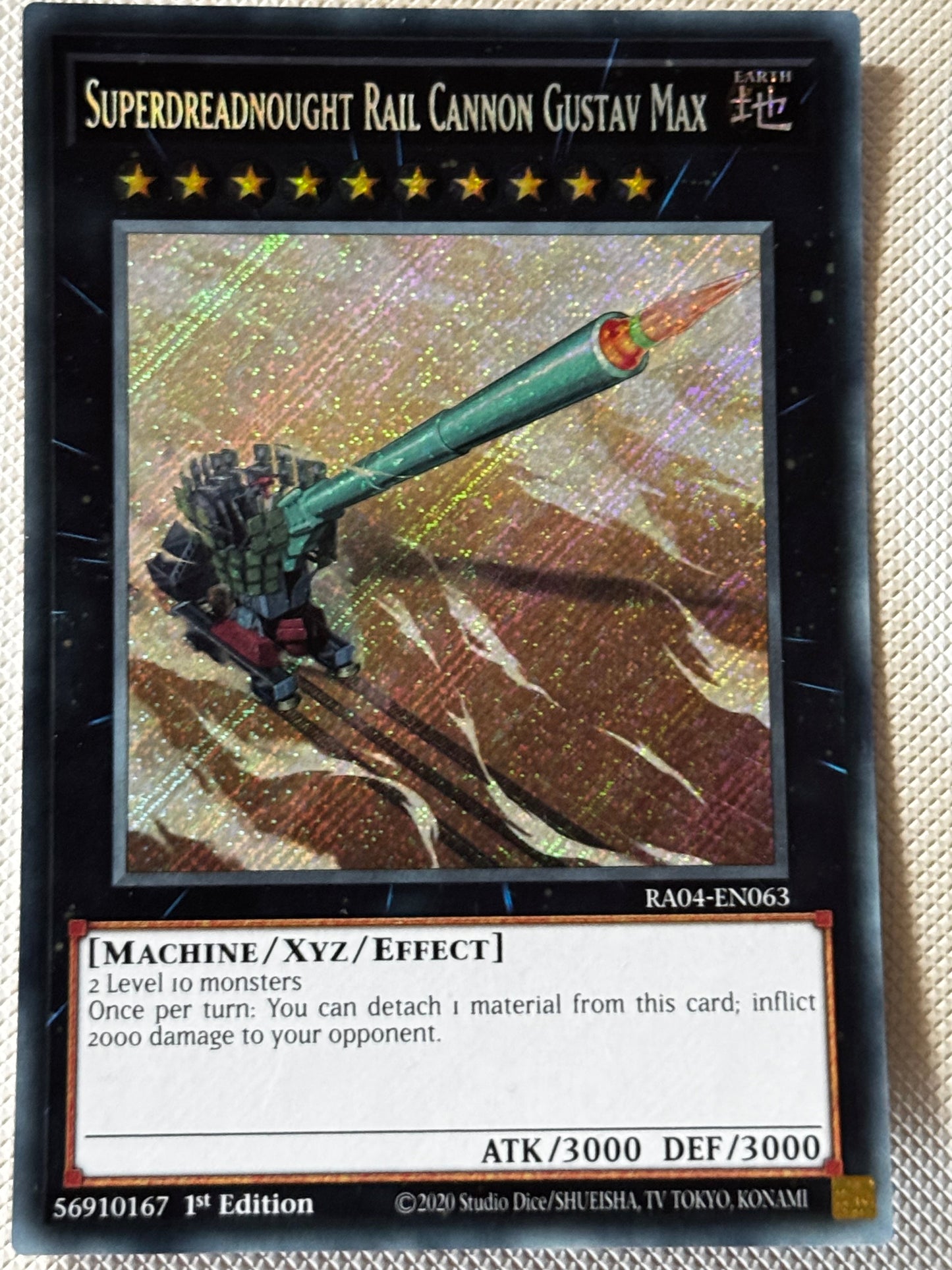 Superdreadnaught Rail Cannon Gustav Max RA04-EN063
