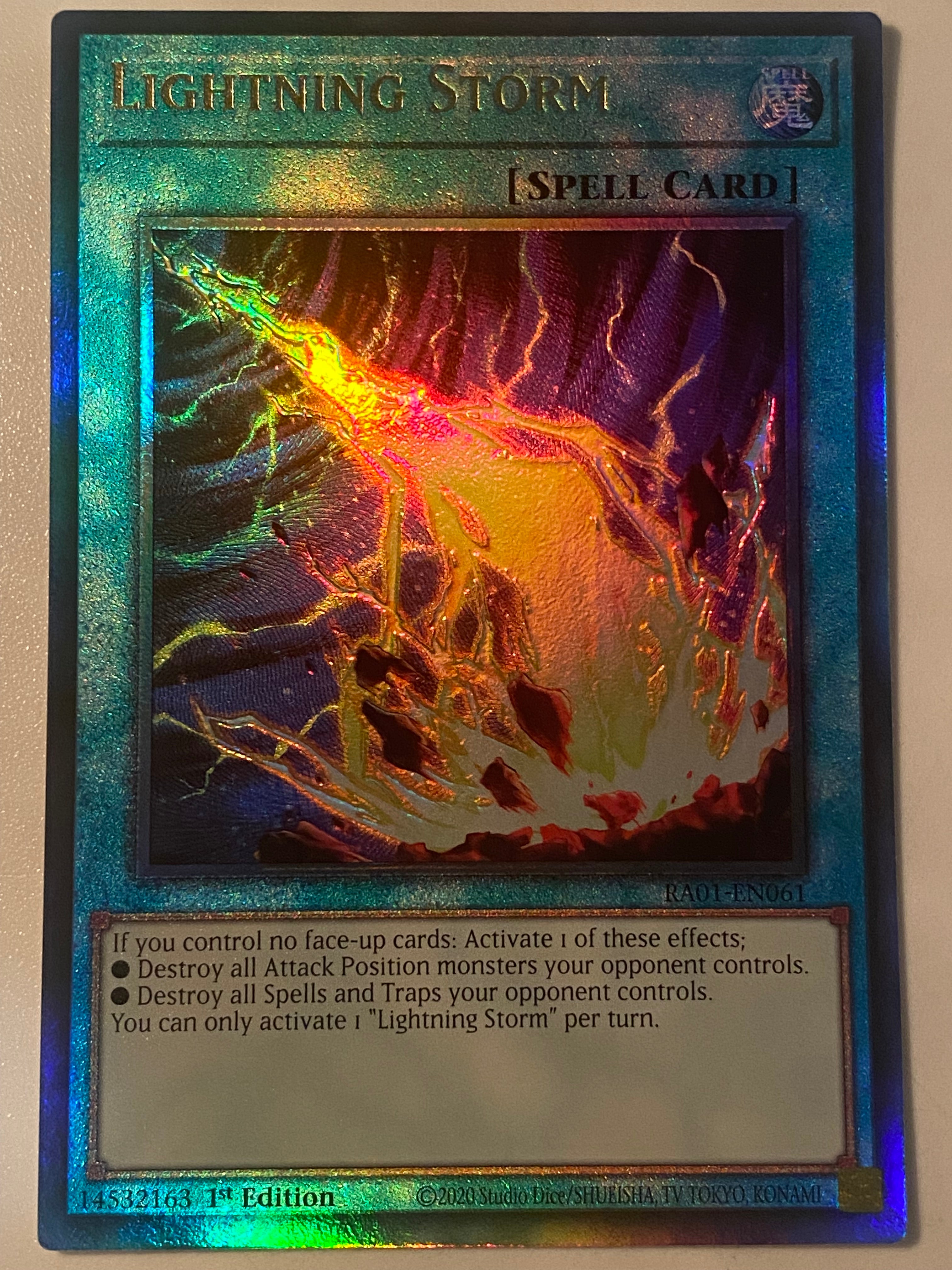 Lightning Storm RA01-EN061 Genesis TCG Lightning Storm RA01-EN061 Genesis TCG
