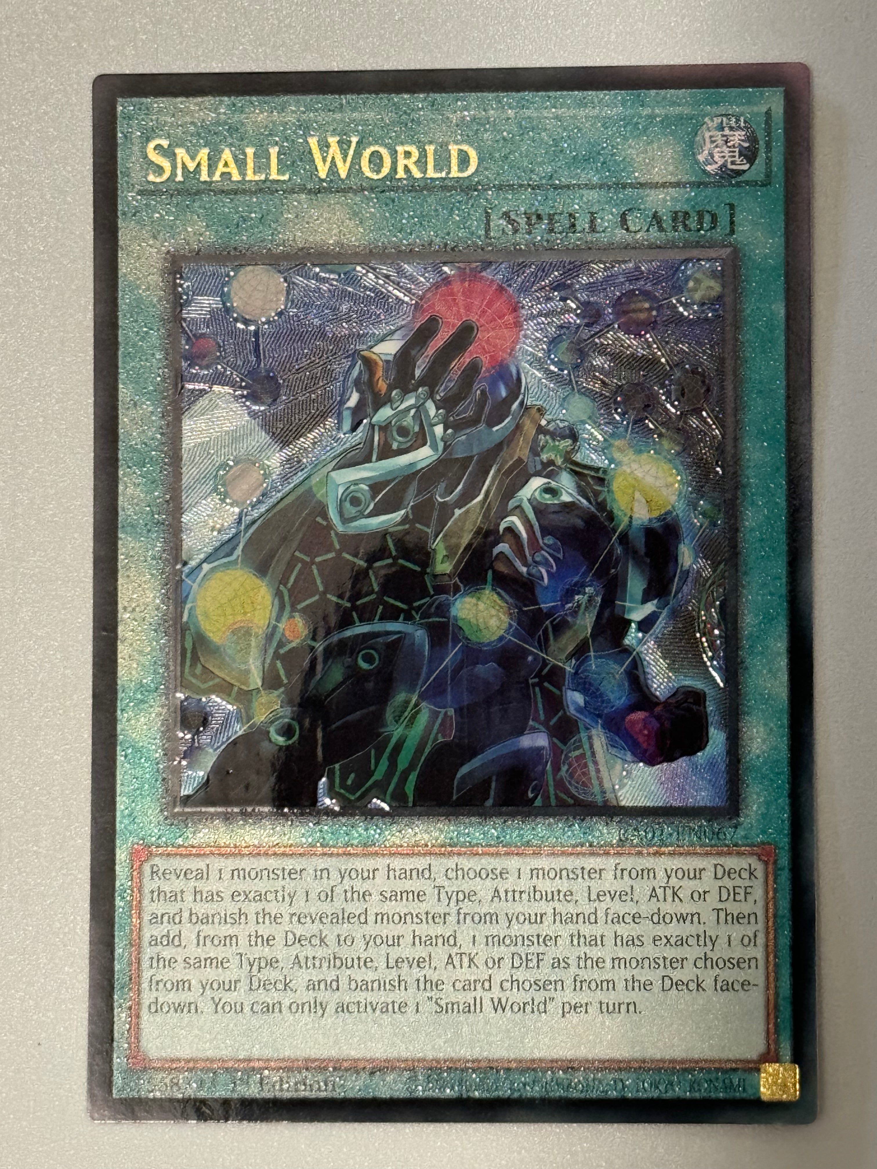small world yugioh card Small World RA01-EN067 – Genesis TCG