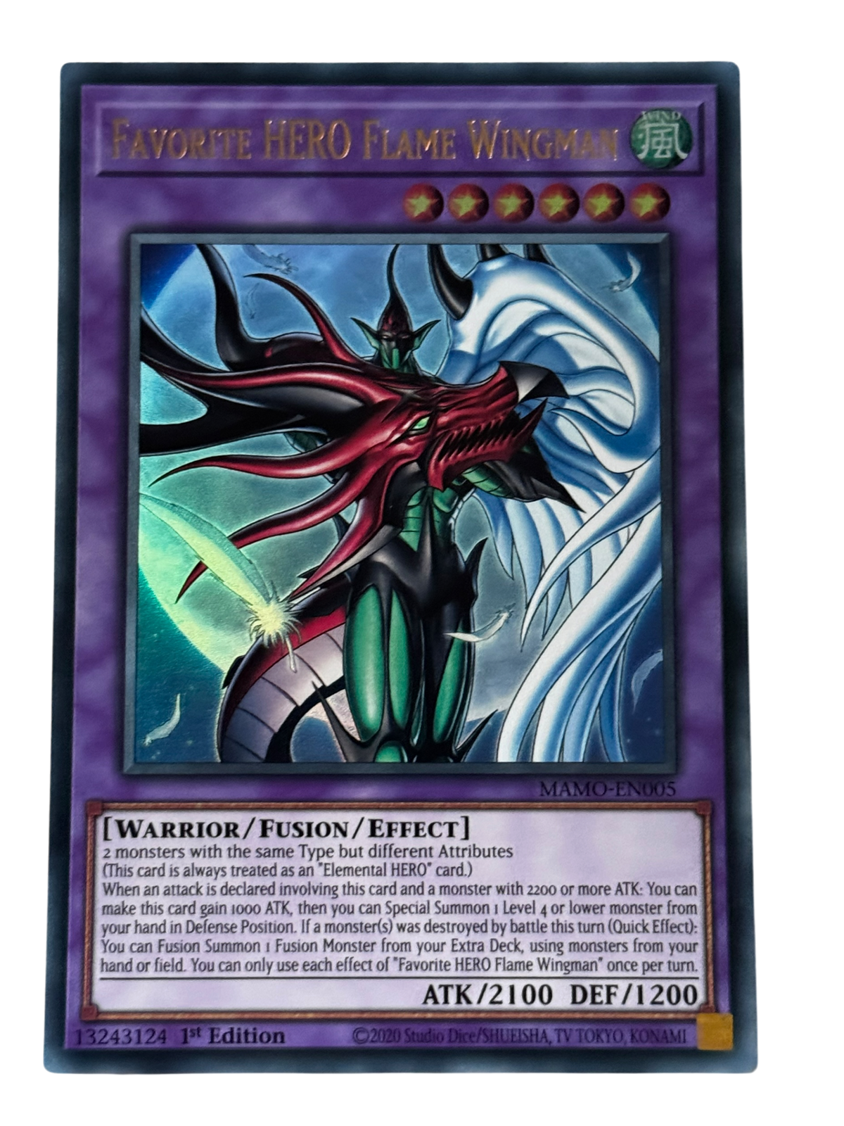 Favourite HERO Flame Wingman MAMO-EN005
