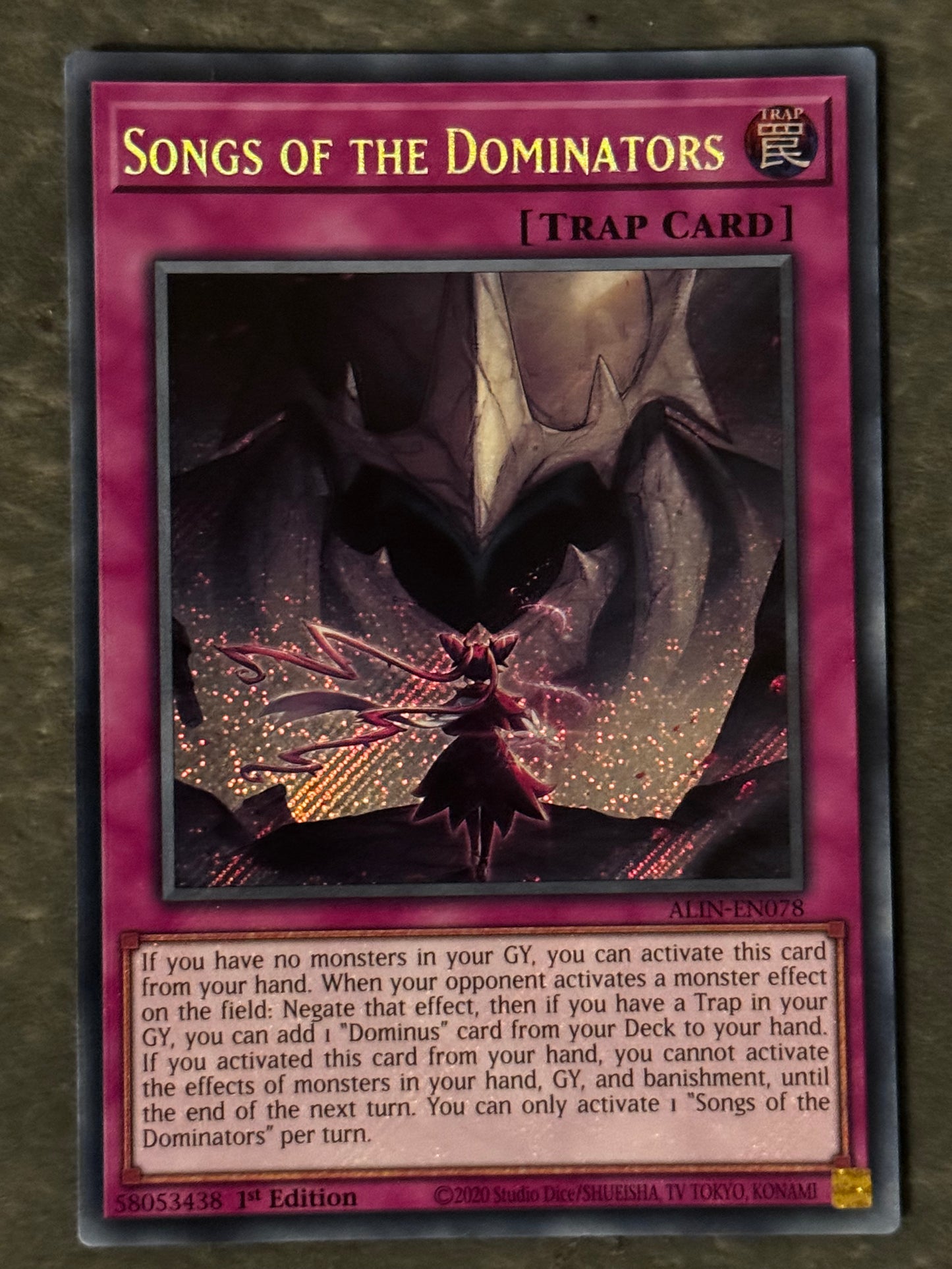Songs Of The Dominators ALIN-EN078