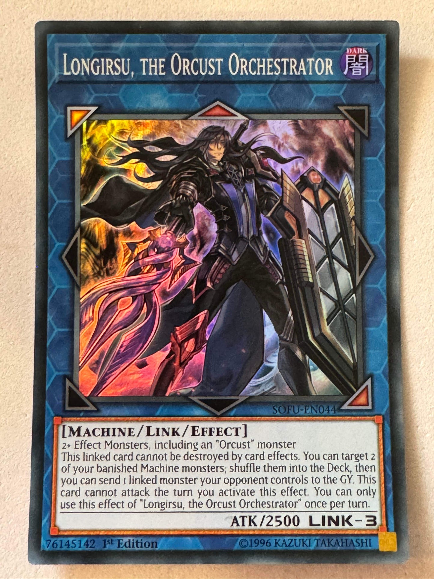 Longirsu, The Orcust Orchestrator SOFU-EN044