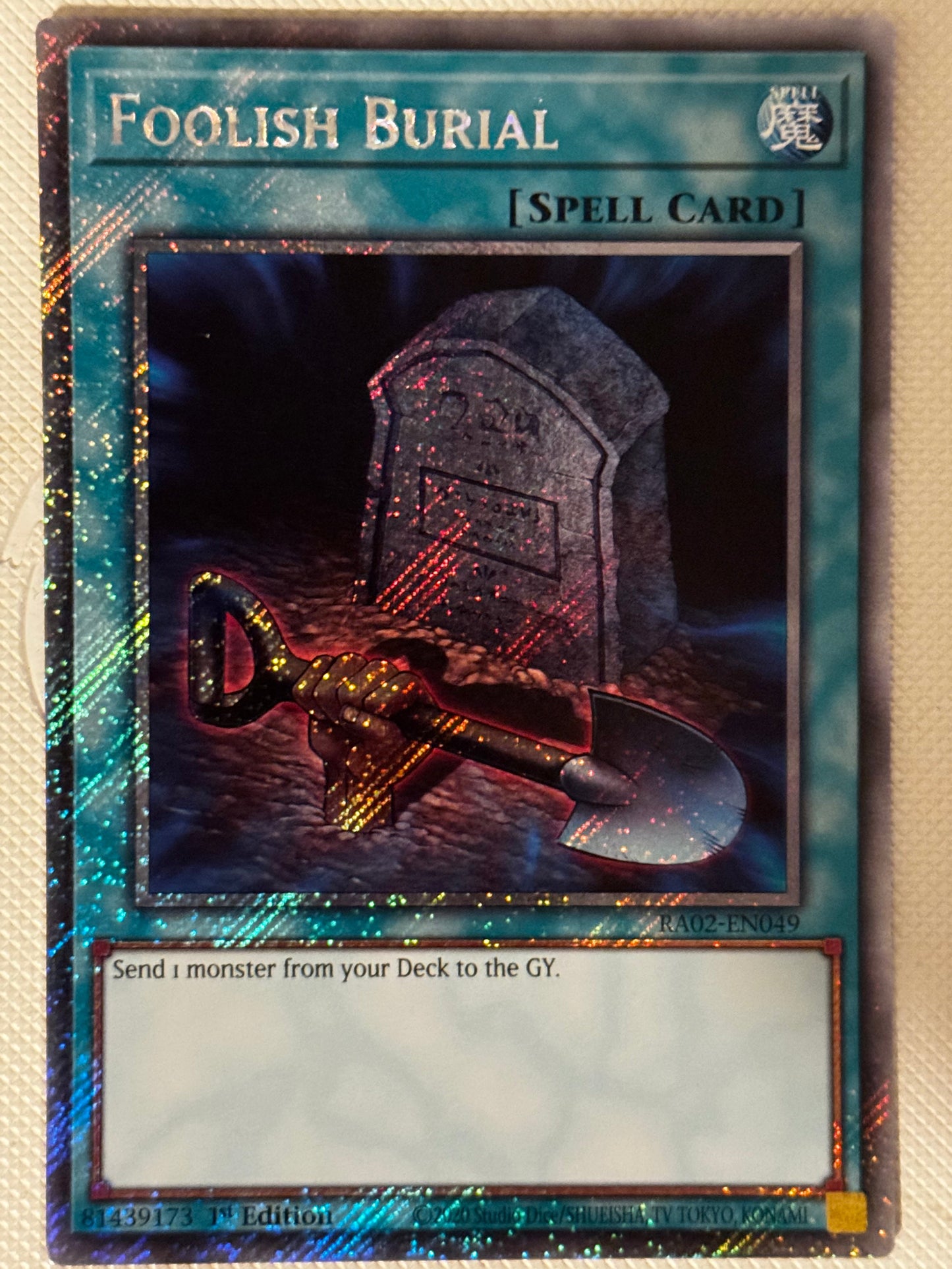 Foolish Burial RA02-EN049