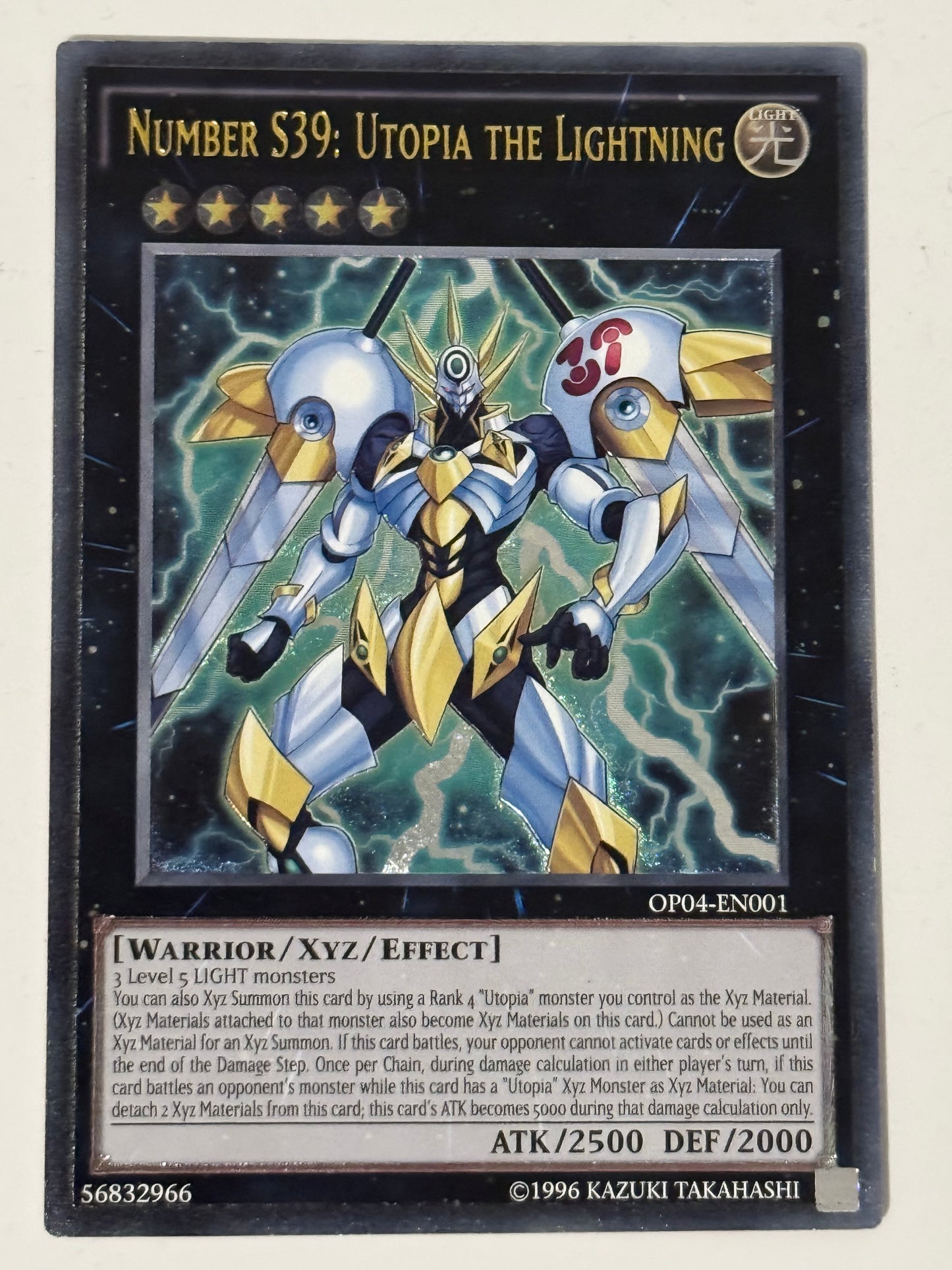 Number S39: Utopia The Lightning OP04-EN001
