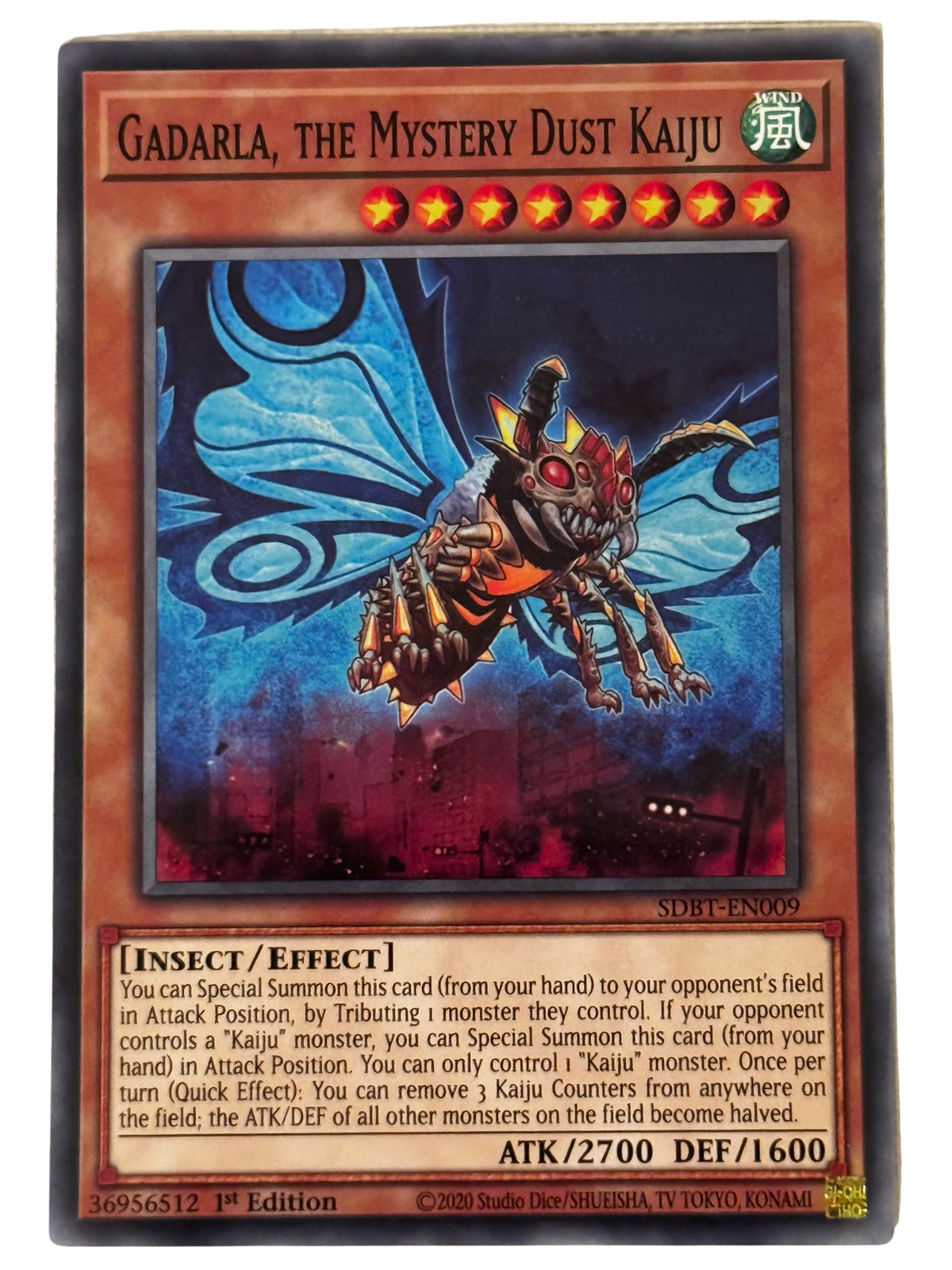 Gadarla, The Mystery Dust Kaiju SDBT-EN009