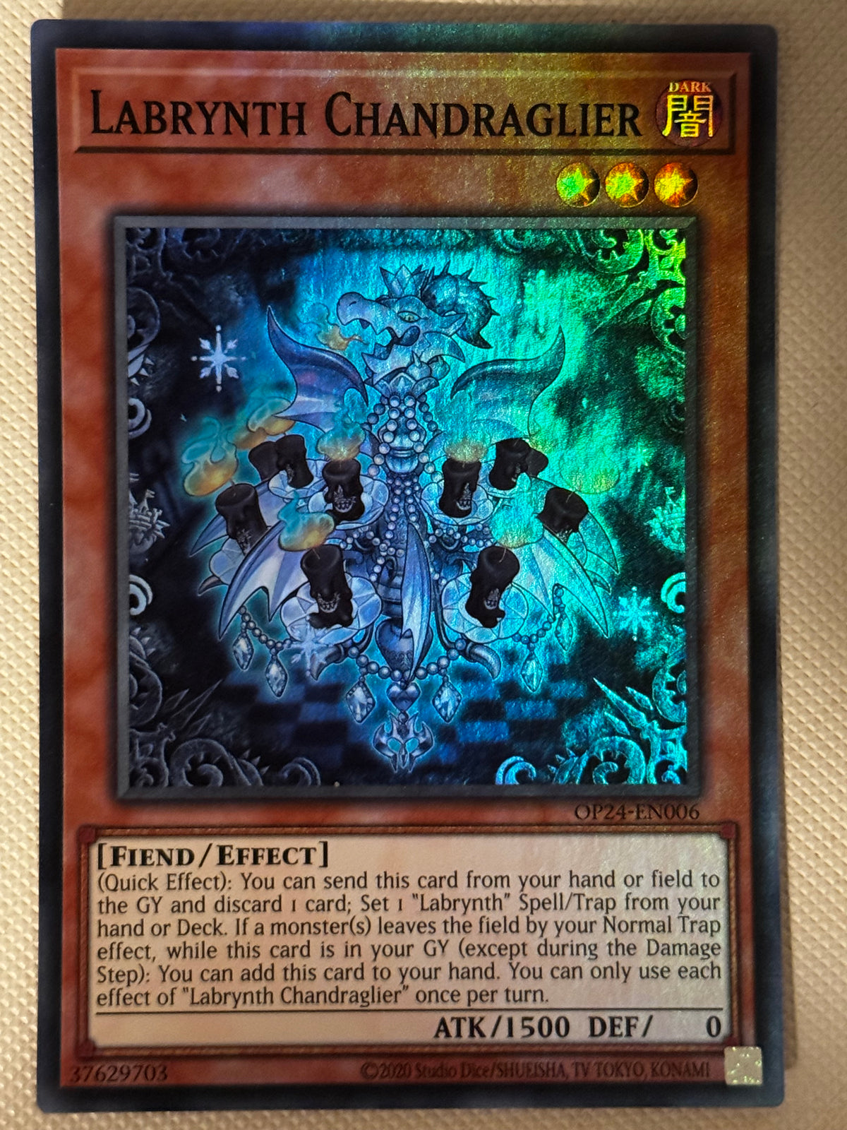 Labrynth Chandraglier OP24-EN006