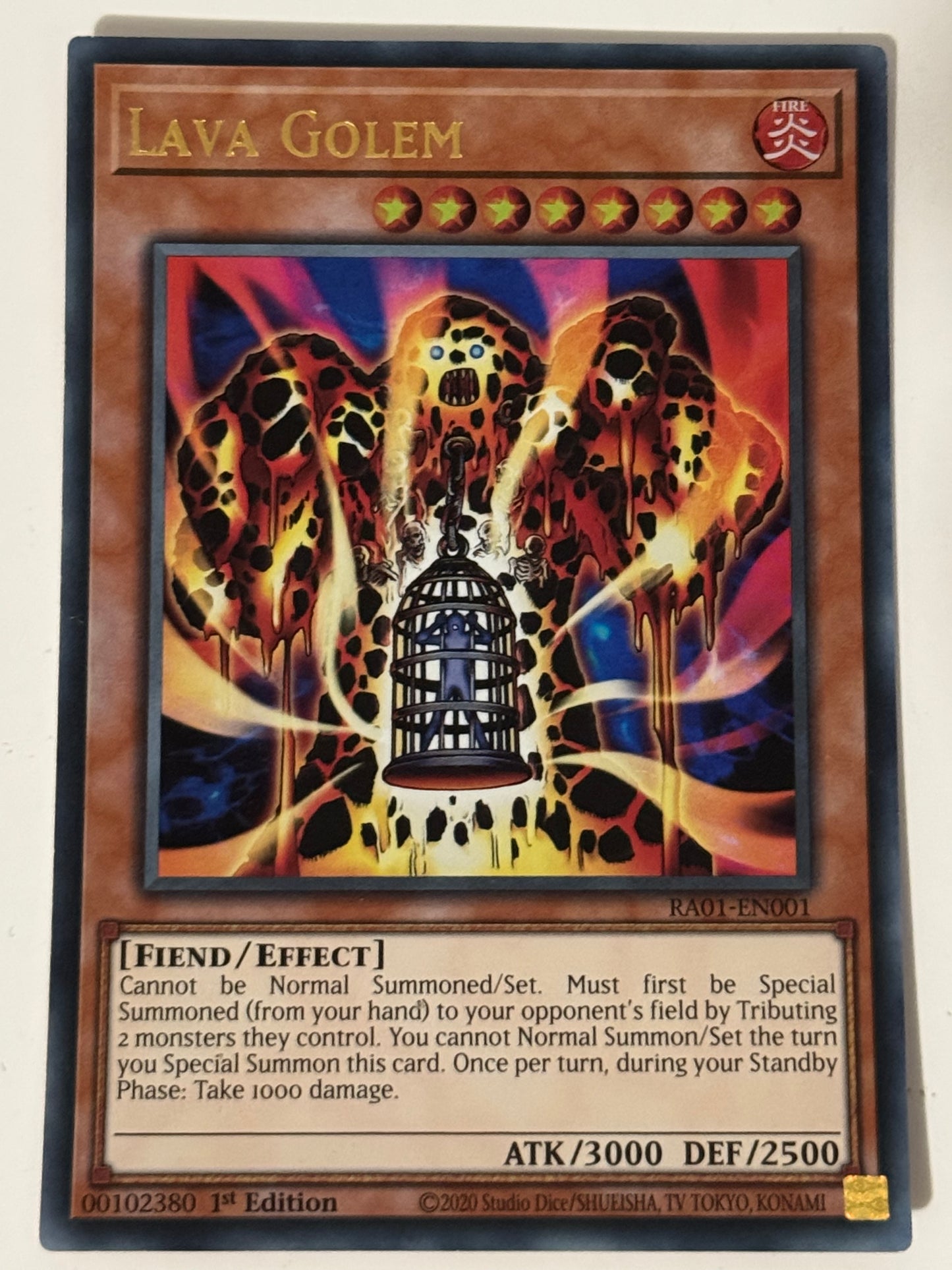 Lava Golem RA01-EN001