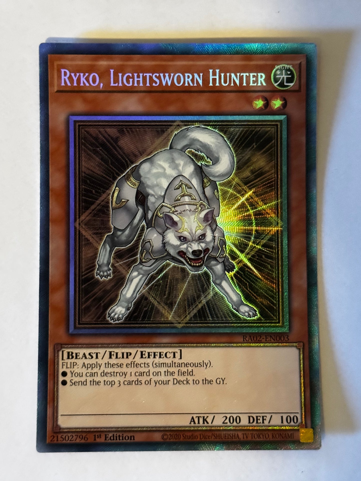 Ryko, Lightsworn Hunters RA02-EN003