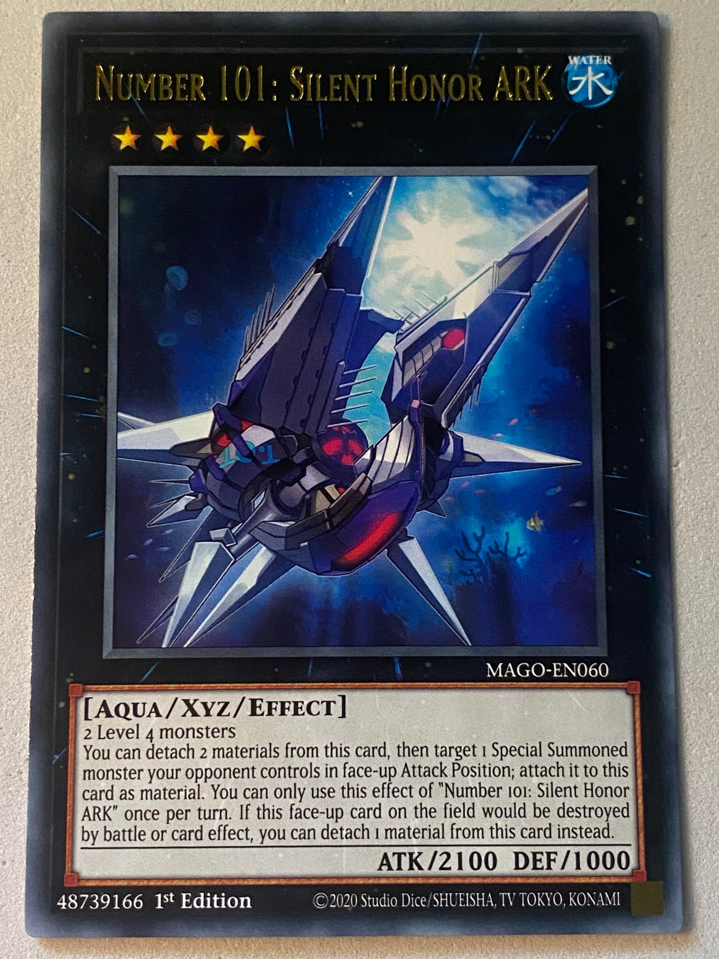Number 101: Silent Honor Ark MAGO-EN060