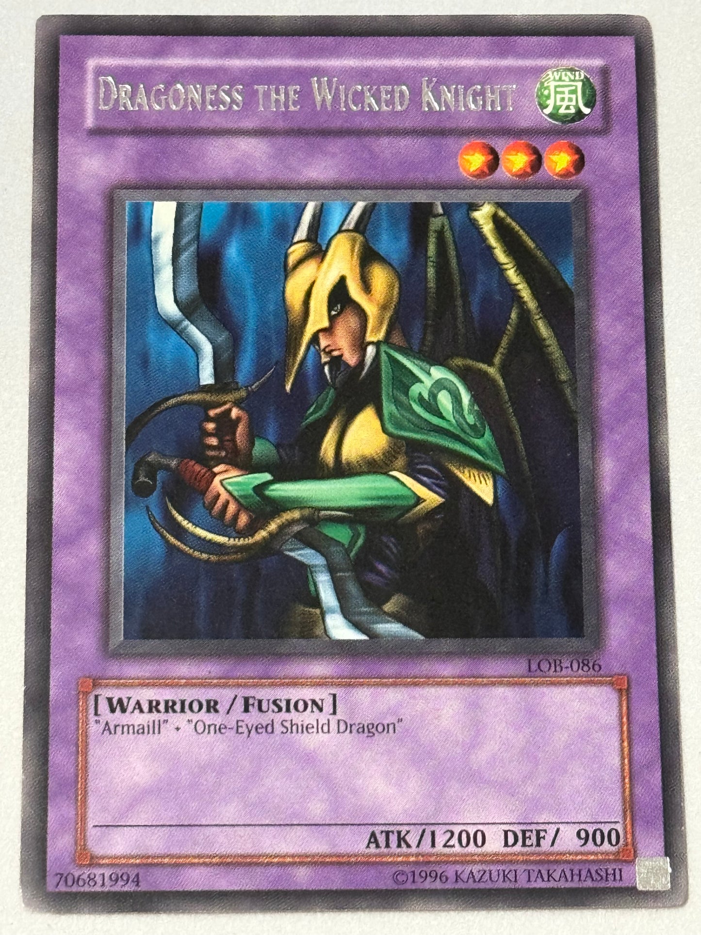 Dragoness The Wicked Knight LOB-086