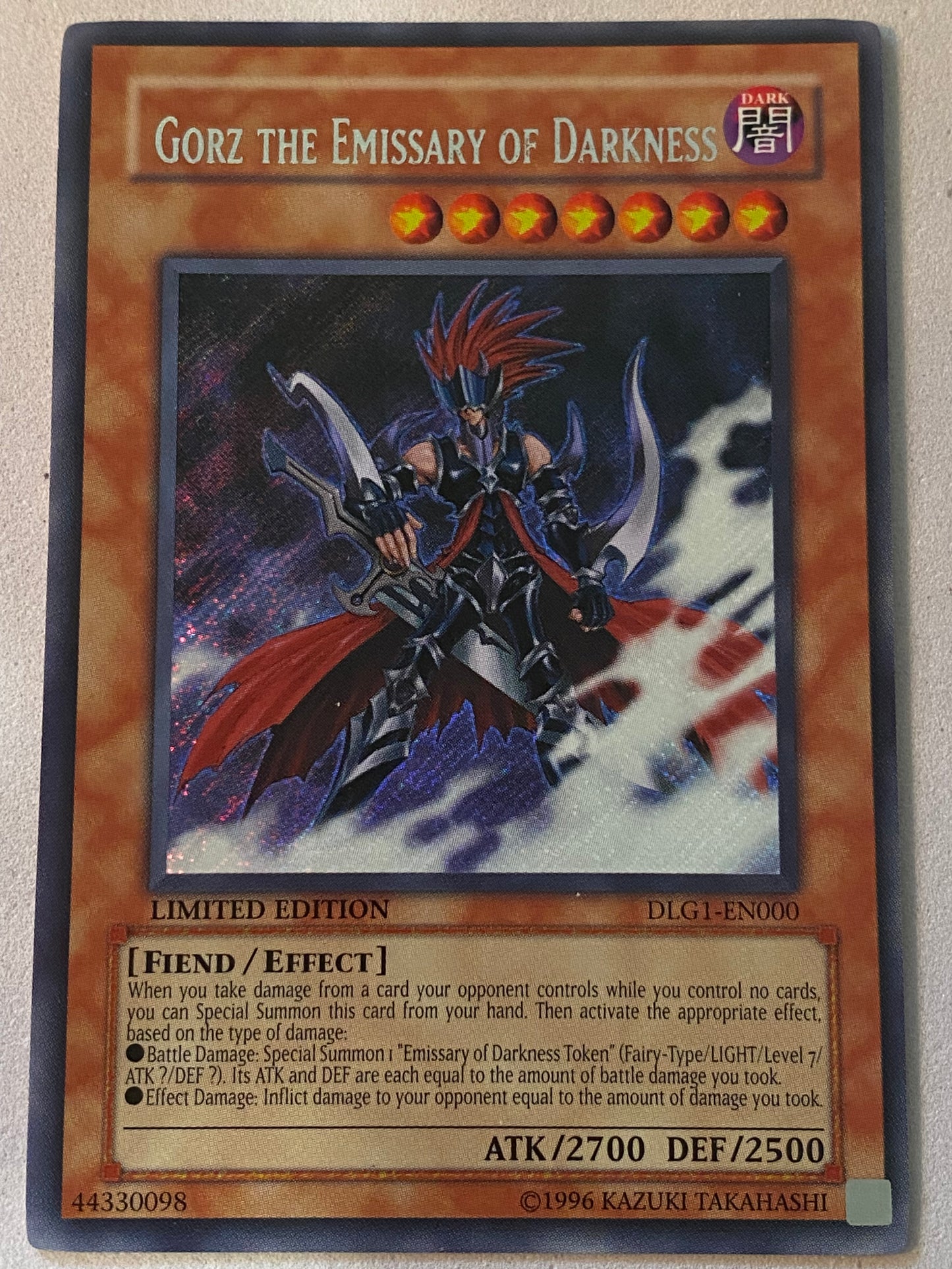 Gorz The Emissary Of Darkness DLG1-EN000