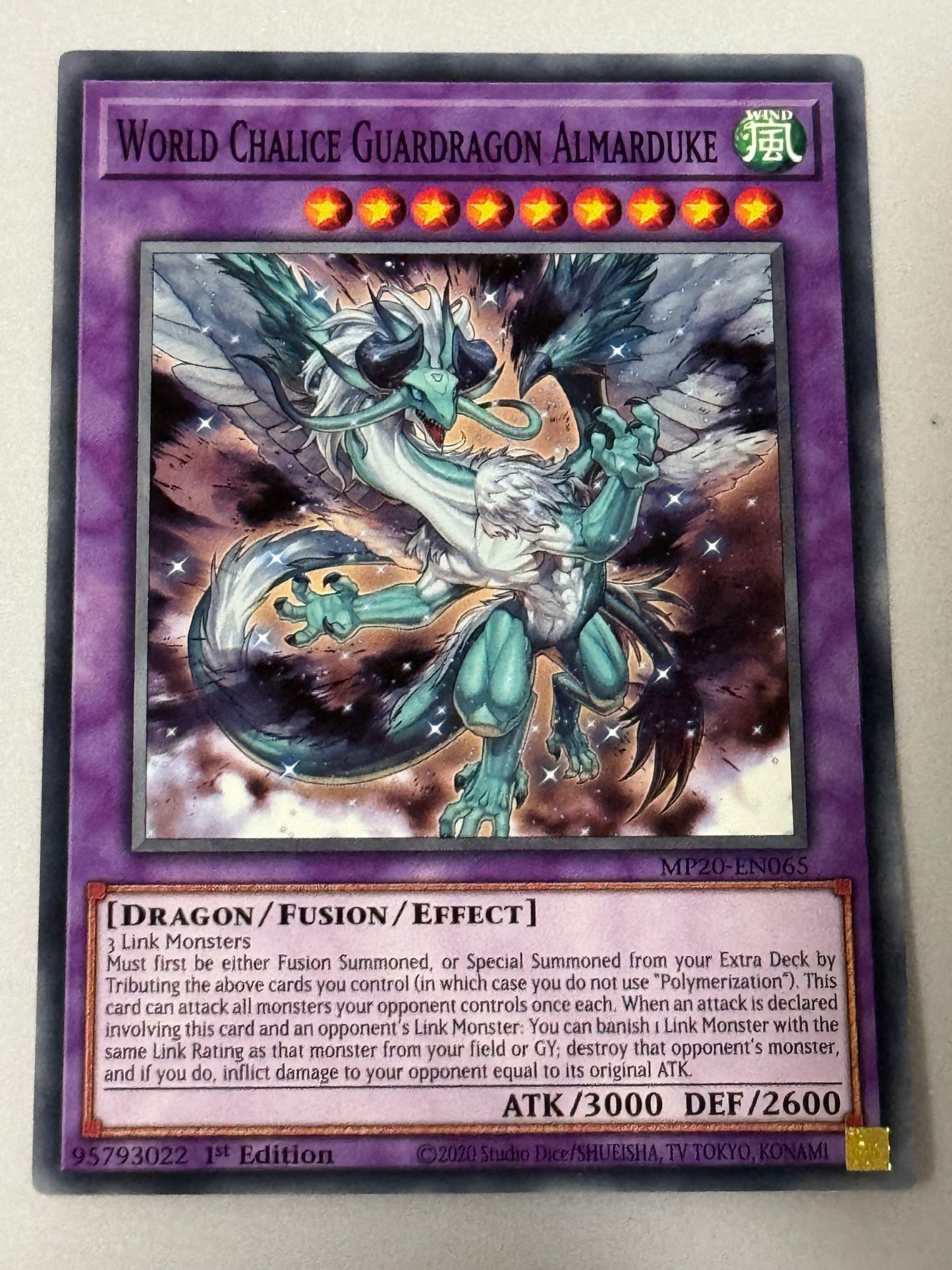 World Chalice Guardragon Almarduke MP20-EN065