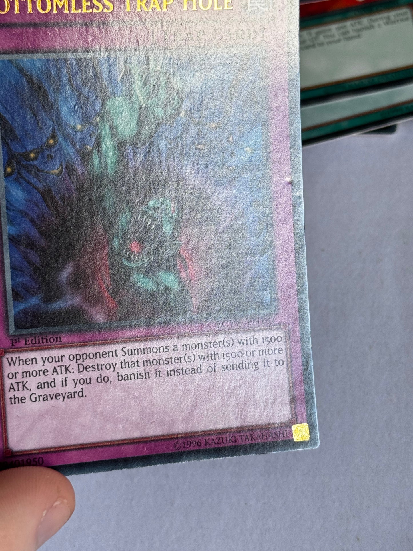 Bottomless Trap Hole LCYW-EN181